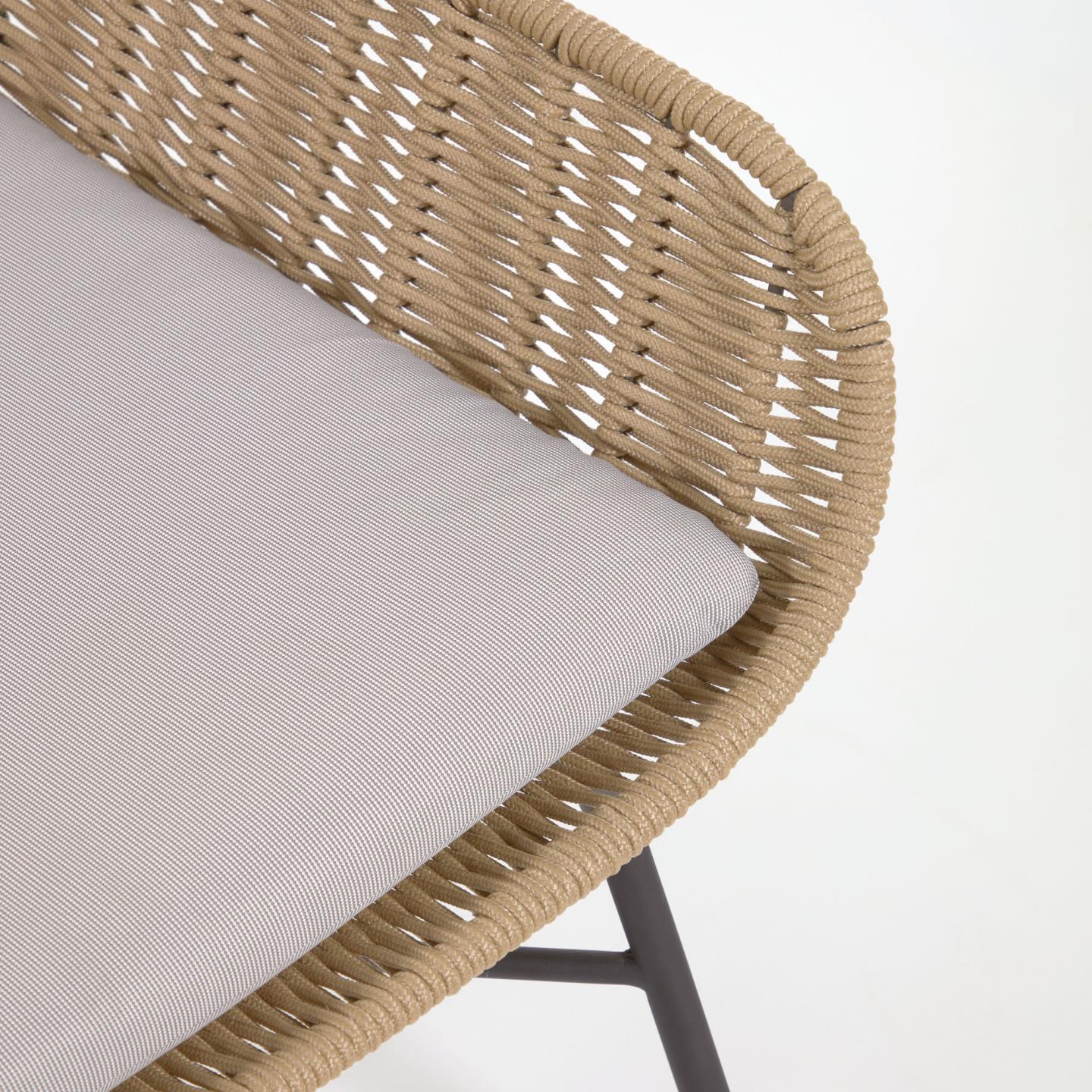 KAVE HOME Gartensessel ABELI KAVE HOME Seilsessel ABELI