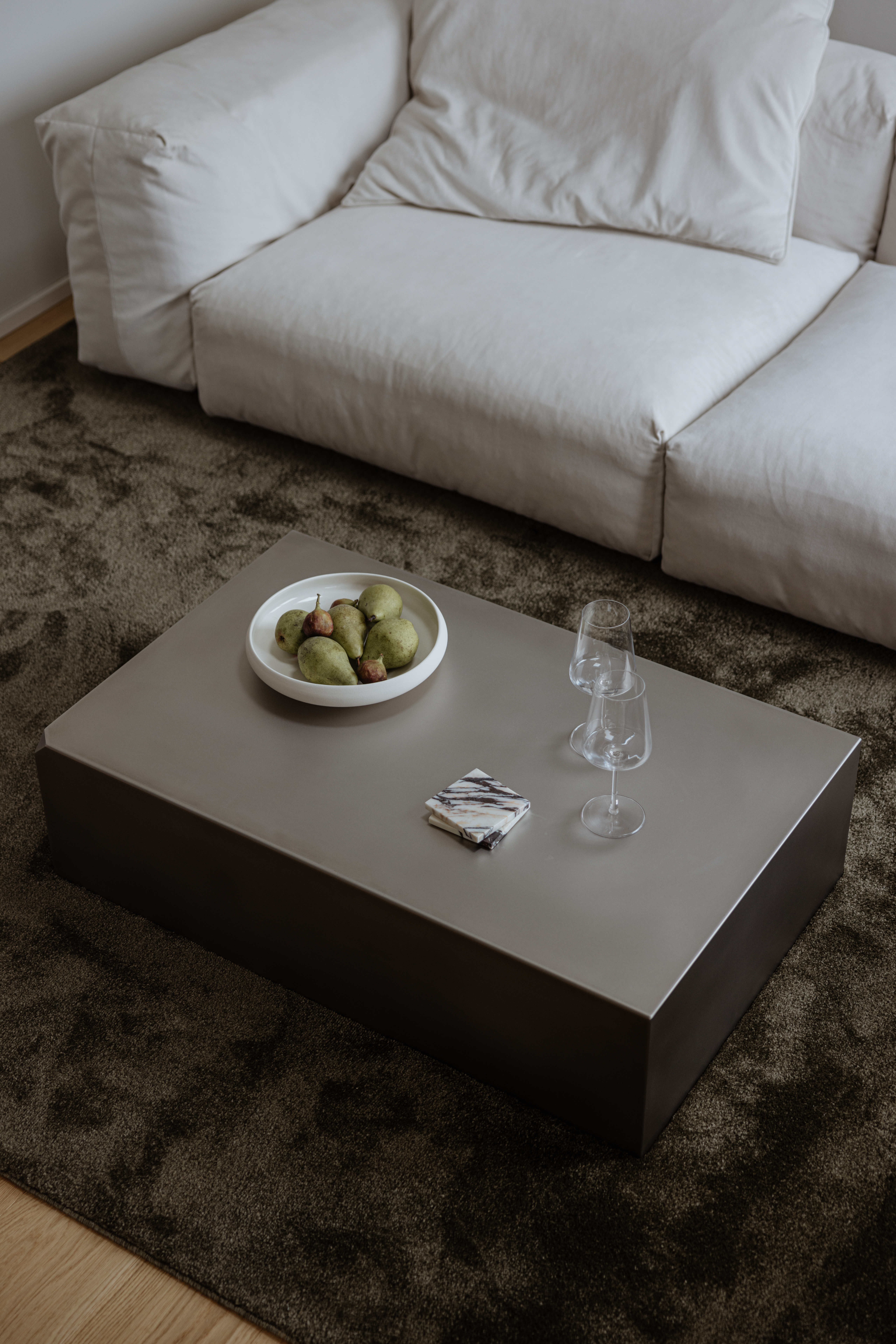 METALLBUDE Couchtisch RAW-C