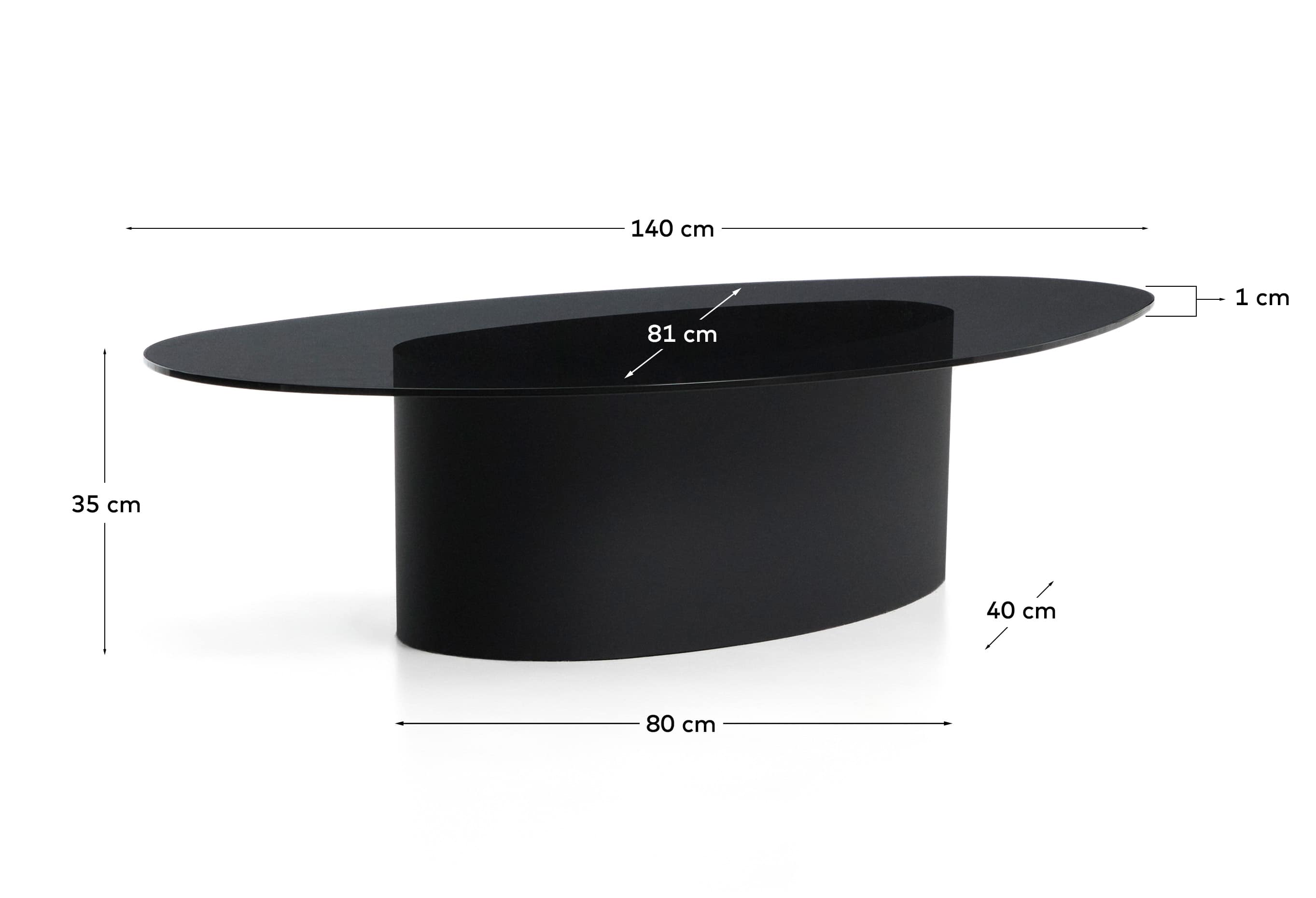 KAVE HOME Couchtisch OLIR