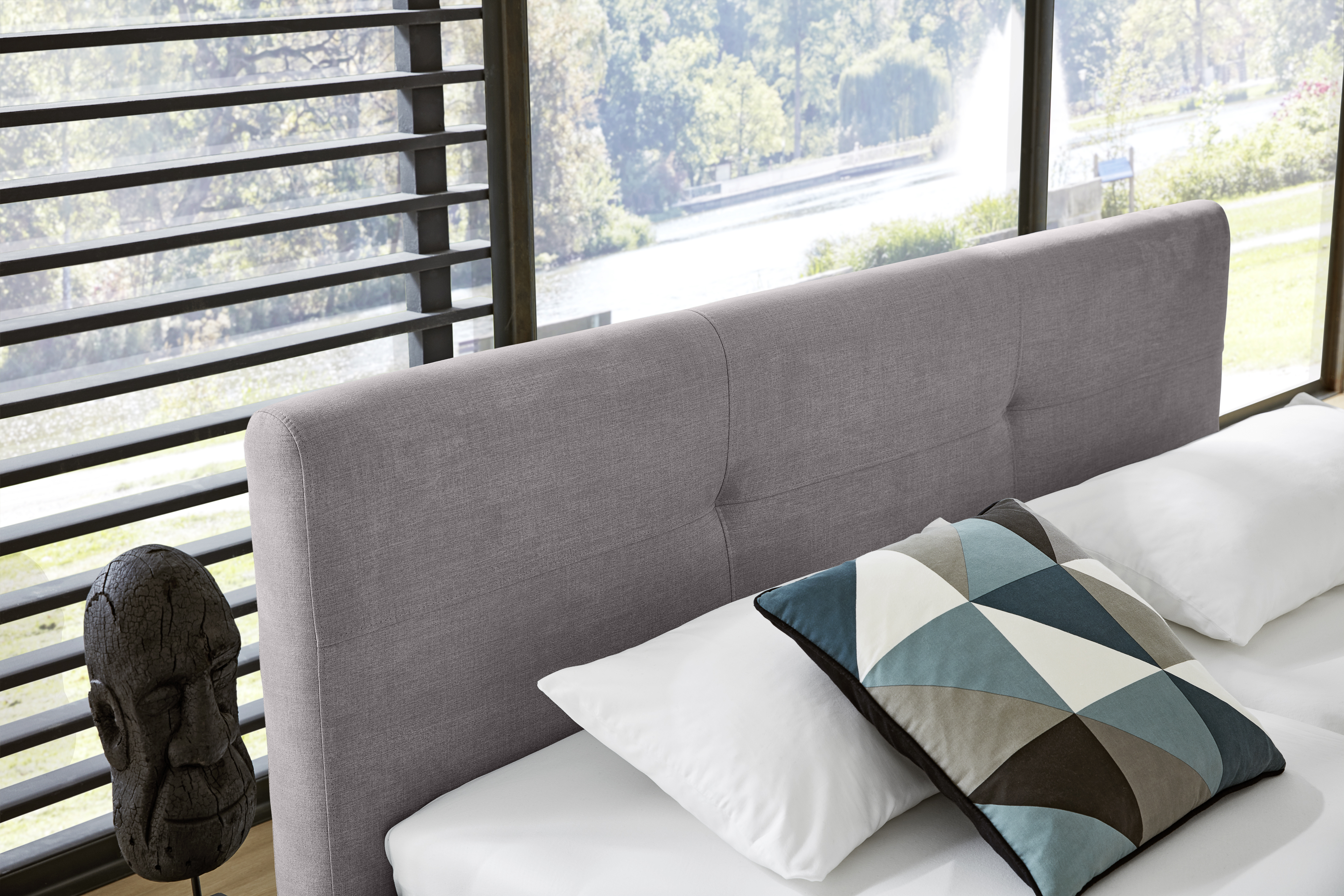 MUSTERRING upholstered bed DELPHI
