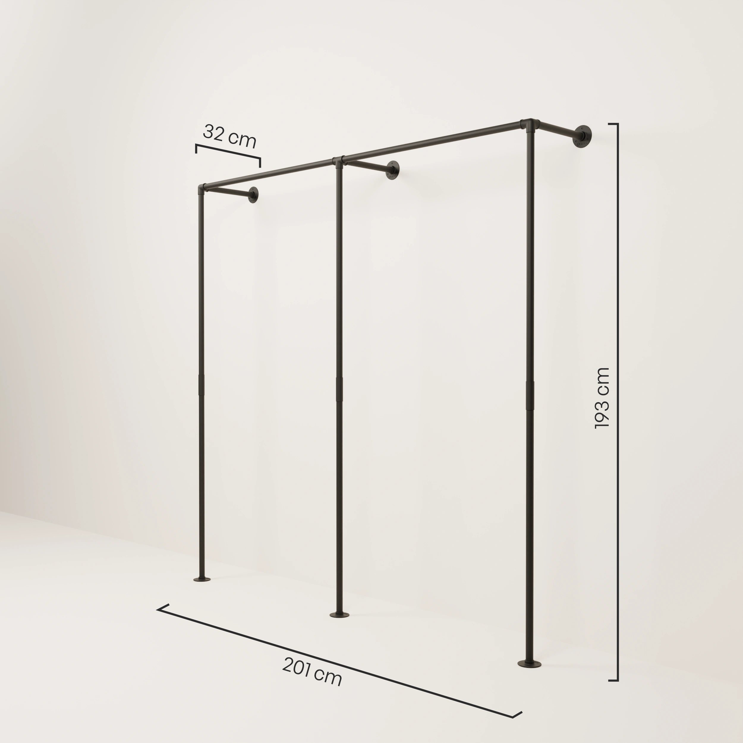 PAMO DESIGN Kleiderstangensystem TIM 2