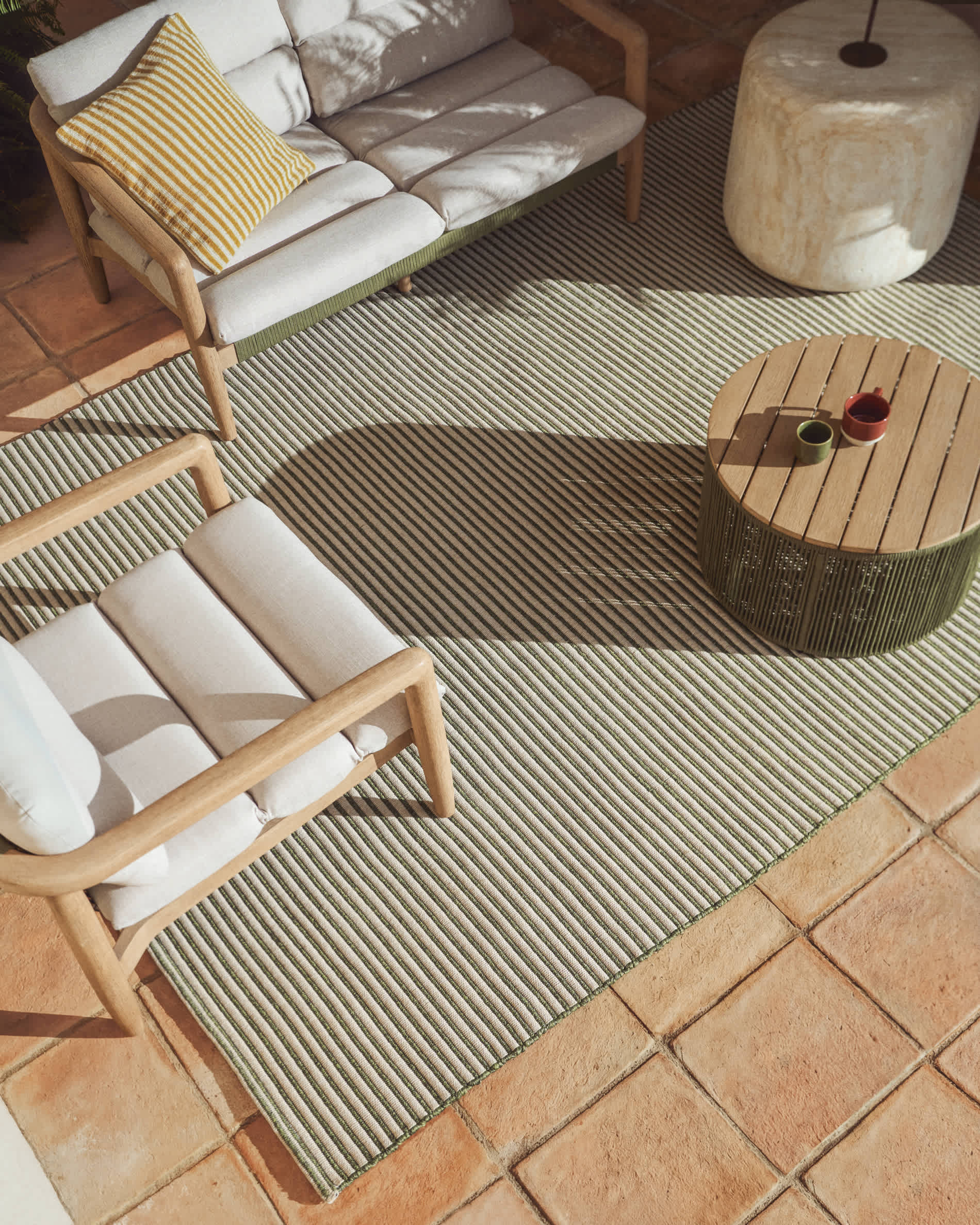 KAVE HOME Canapé de jardin MENFI