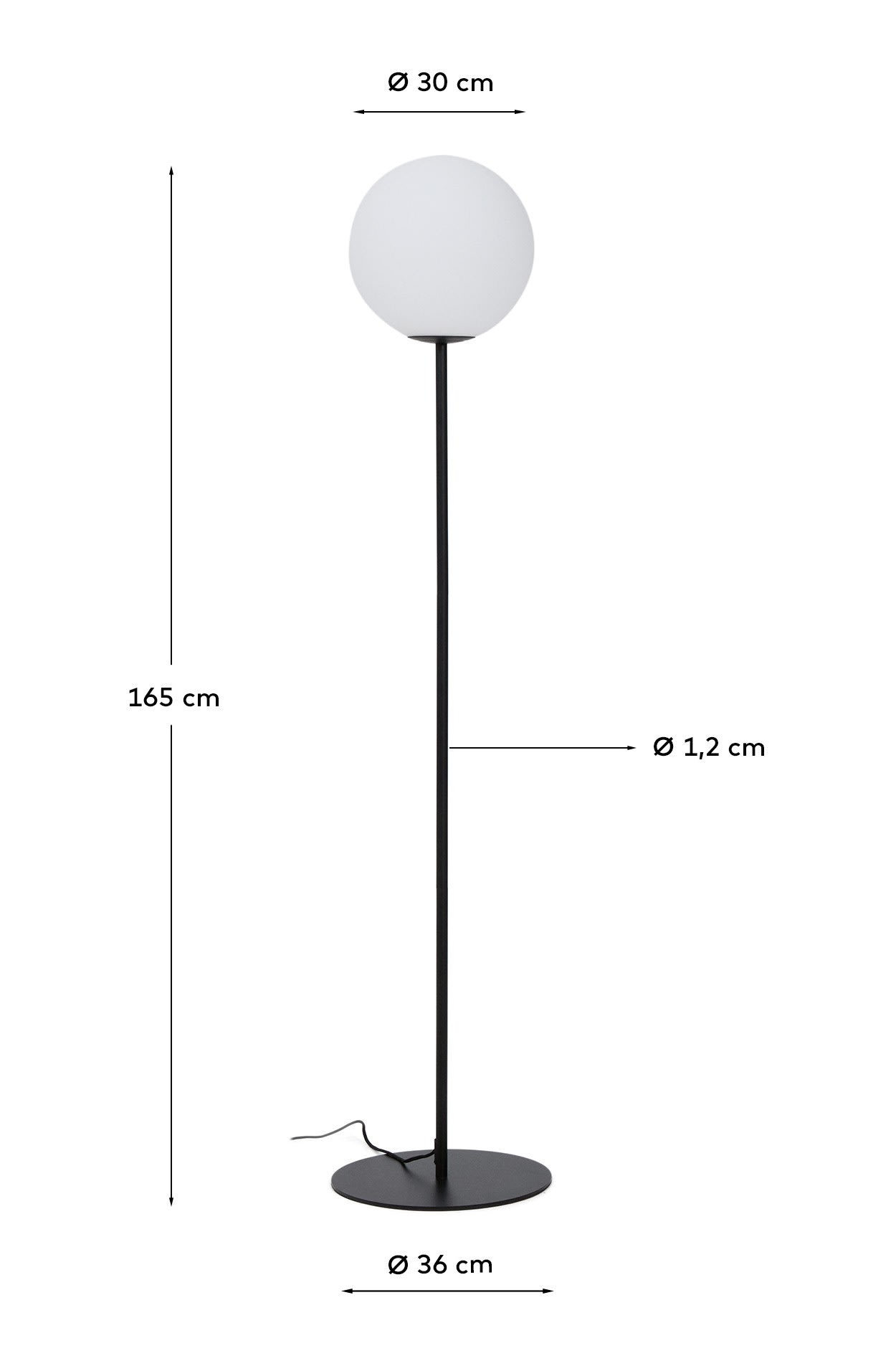 Kave Home Lampadaire BRISIA