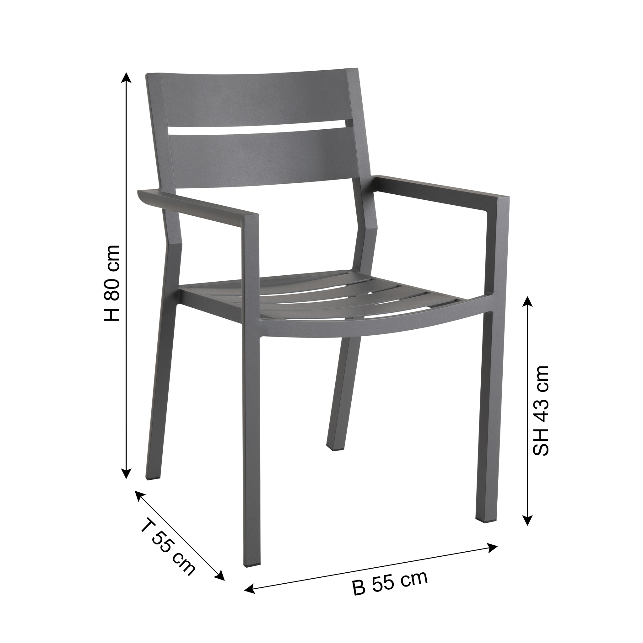 Brafab garden chair DELIA