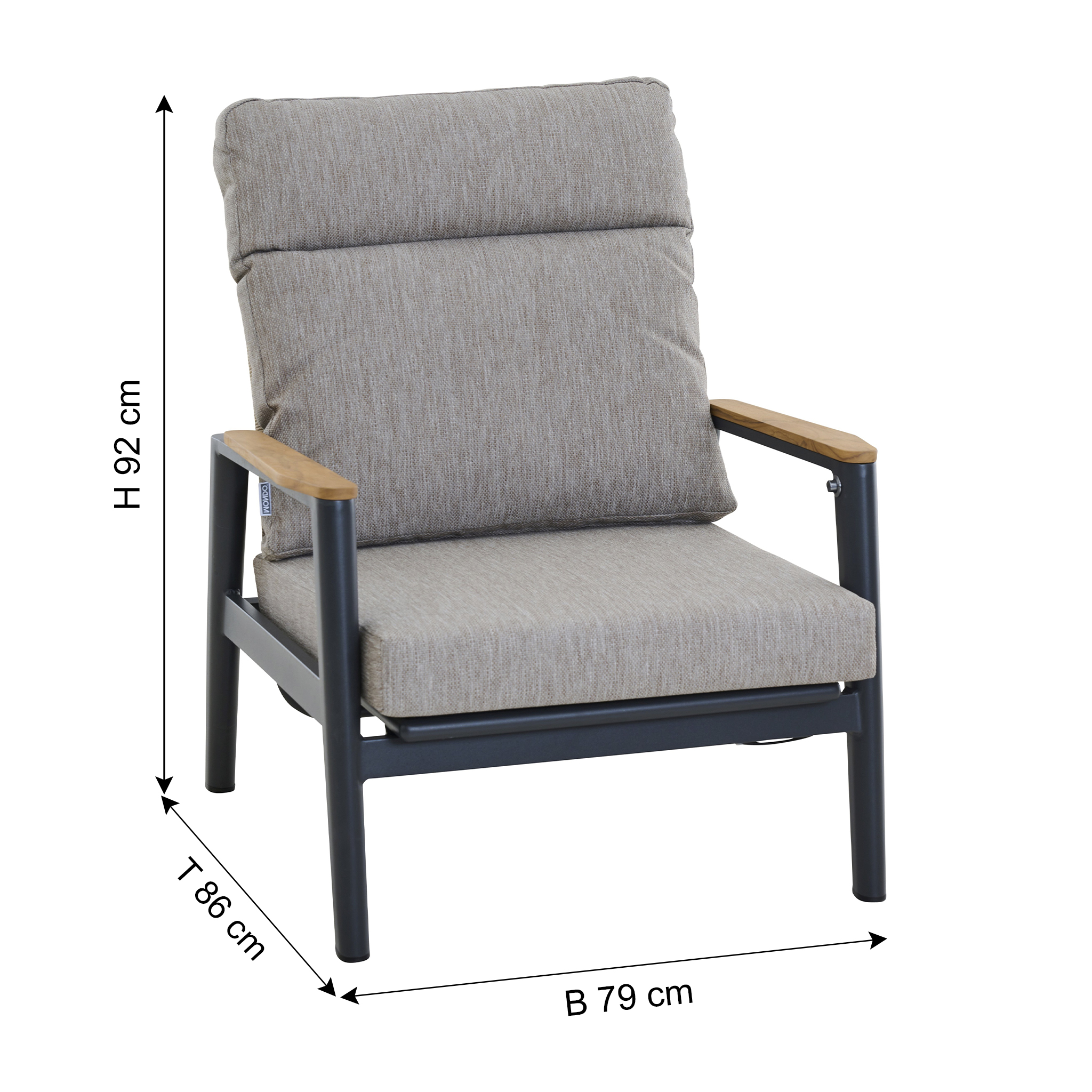 MONDO  Gartenstuhl LATEA