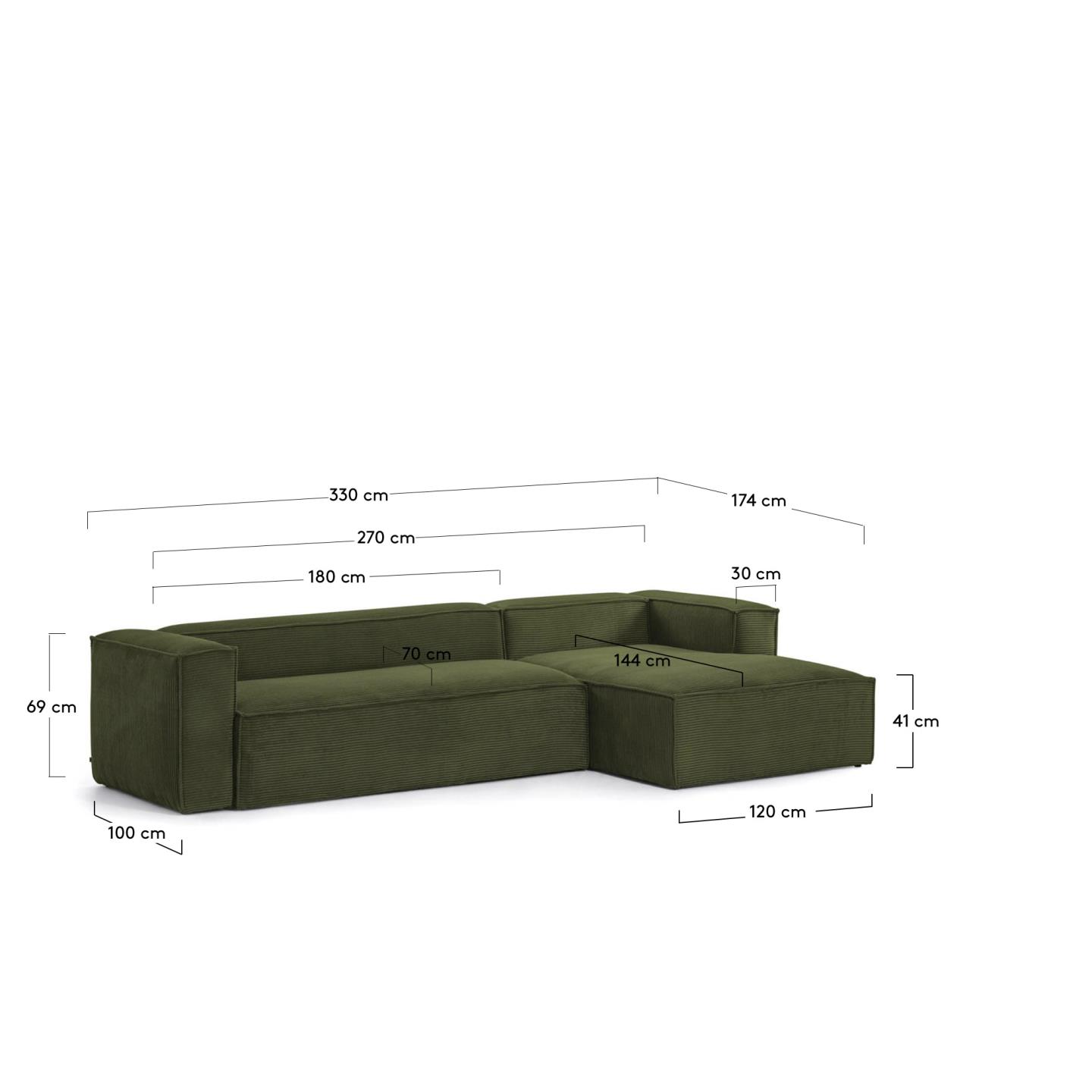 Canapé BLOK de Kave Home