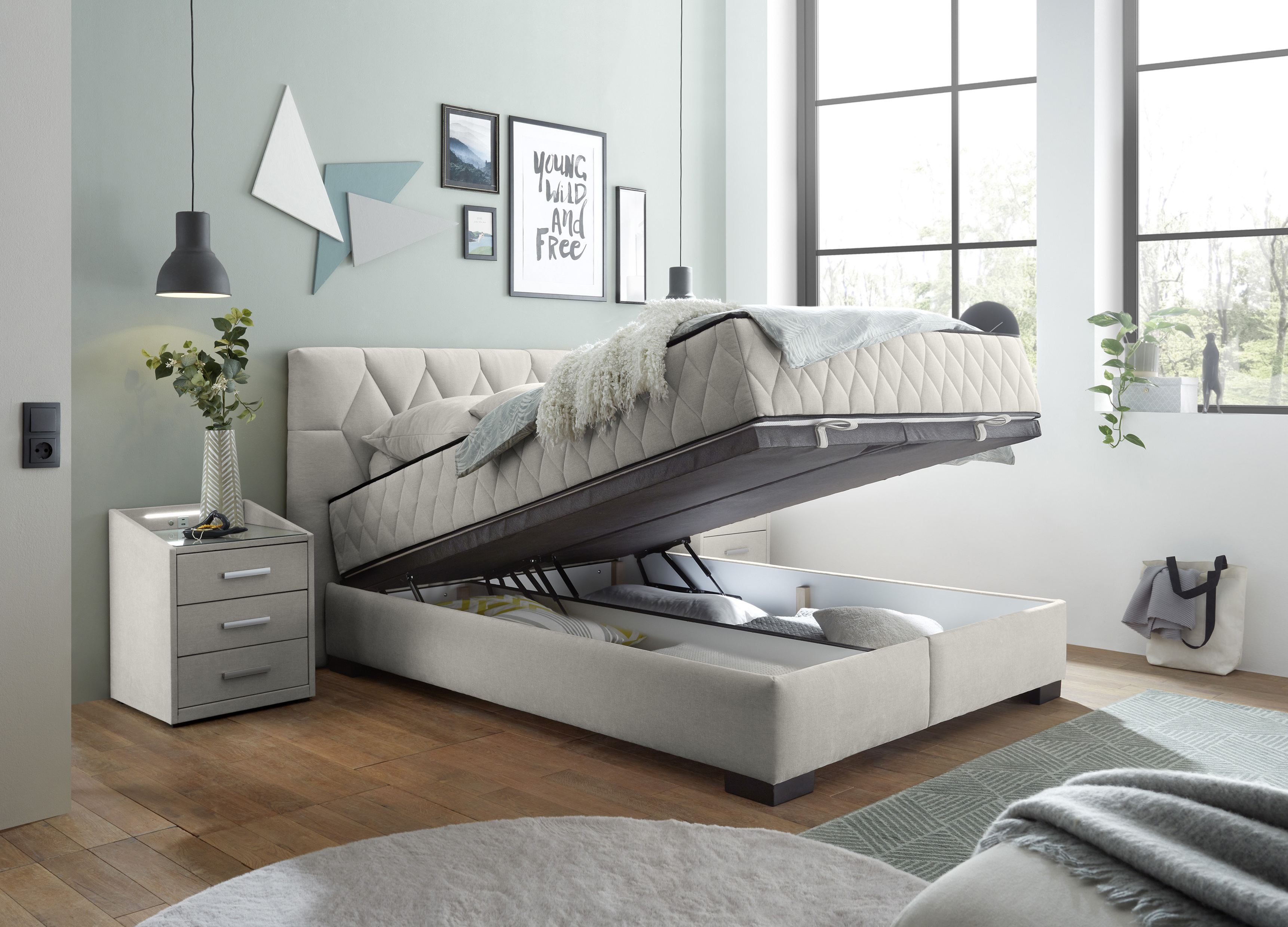 ED LIFESTYLE Boxbett NAGOL ED LIFESTYLE Boxspringbett NAGOL