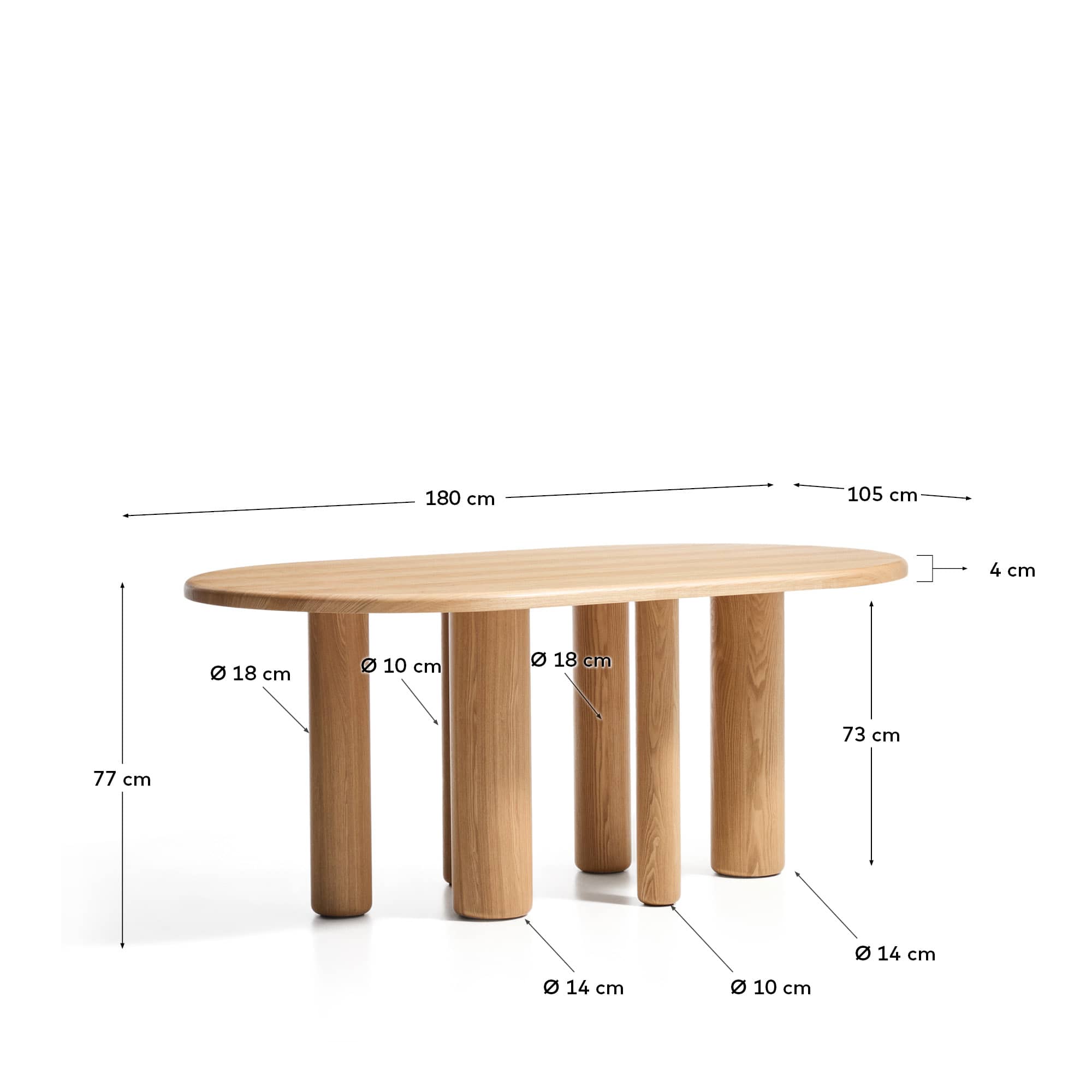Kave Home MAILEN Dining Table