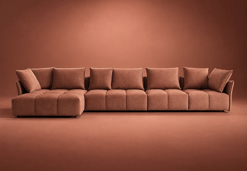 designwerk Sofa Palace – Ansicht im Studio