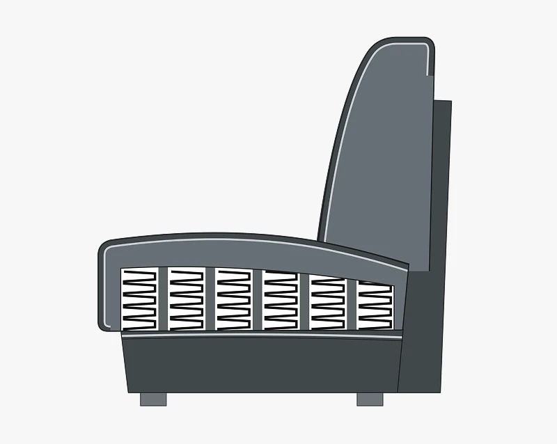 Vito Step Plus 2.0 Sitzqualit&auml;t Federkern im Querschnitt