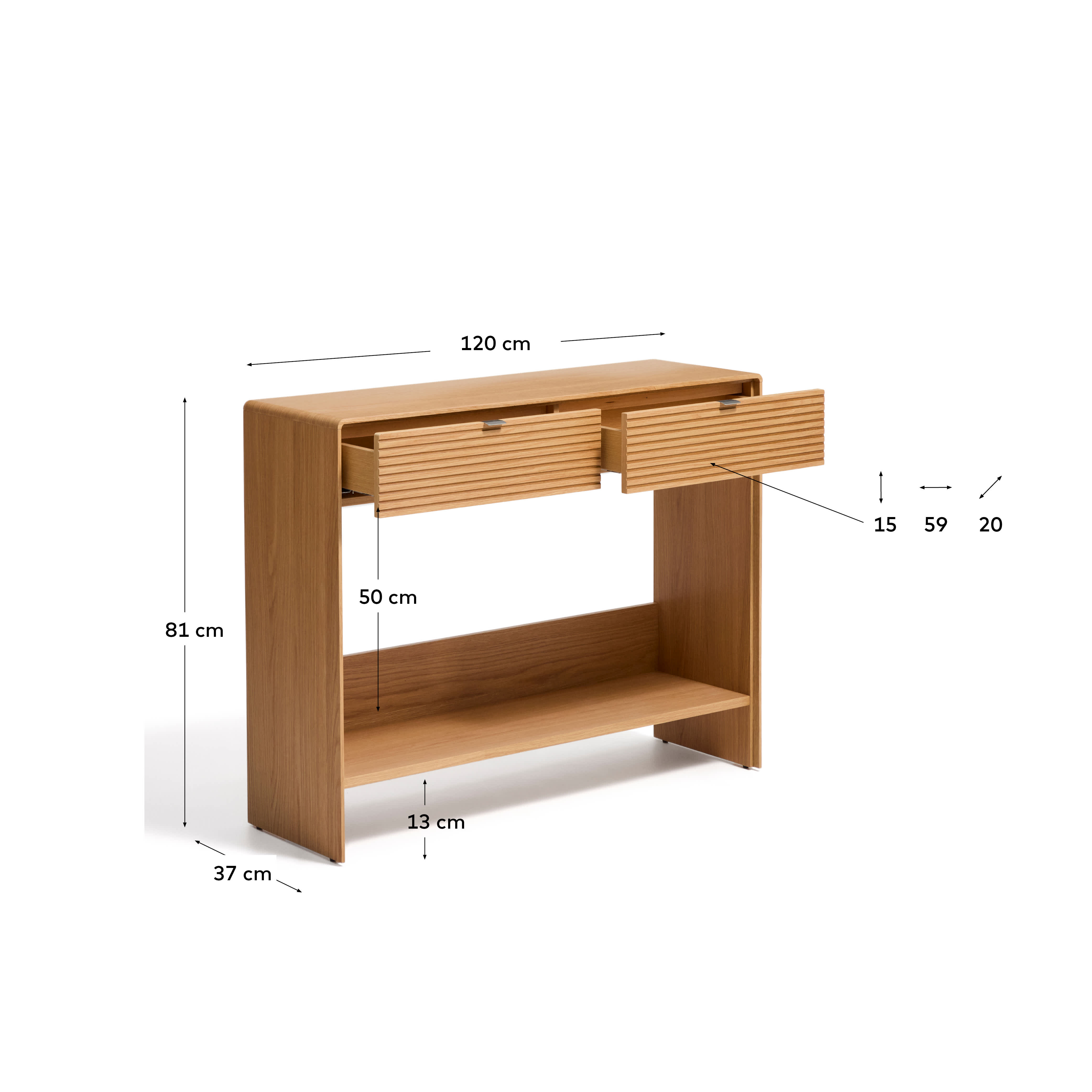 KAVE HOME Konsolentisch NORLEN