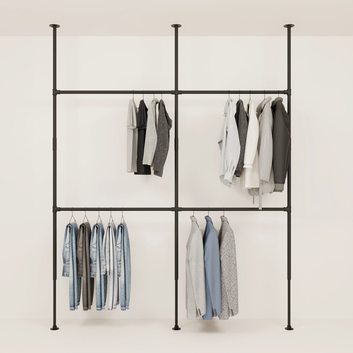PAMO LOFT 2 clothes rail system