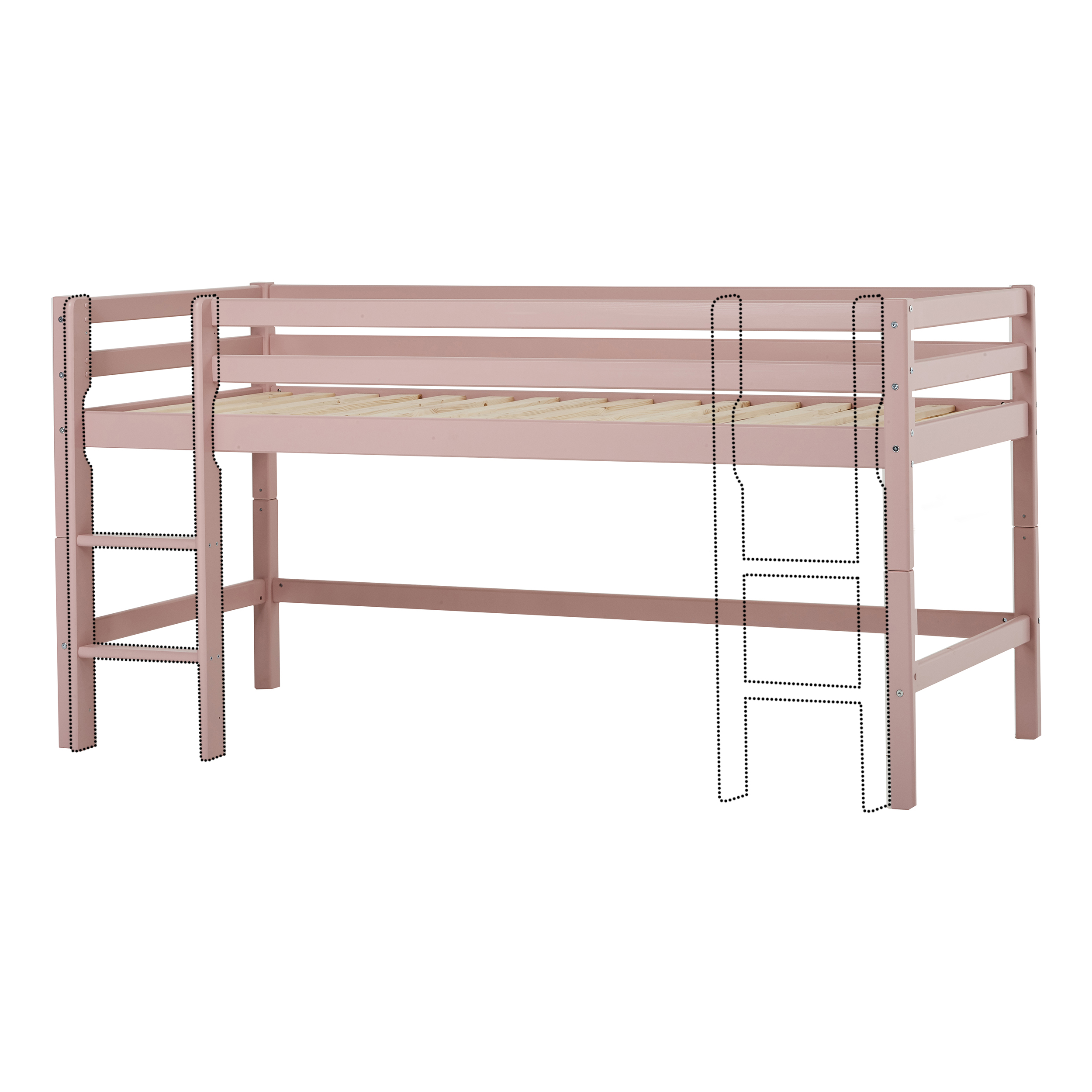 HOPPEKIDS ECO DREAM half loft bed