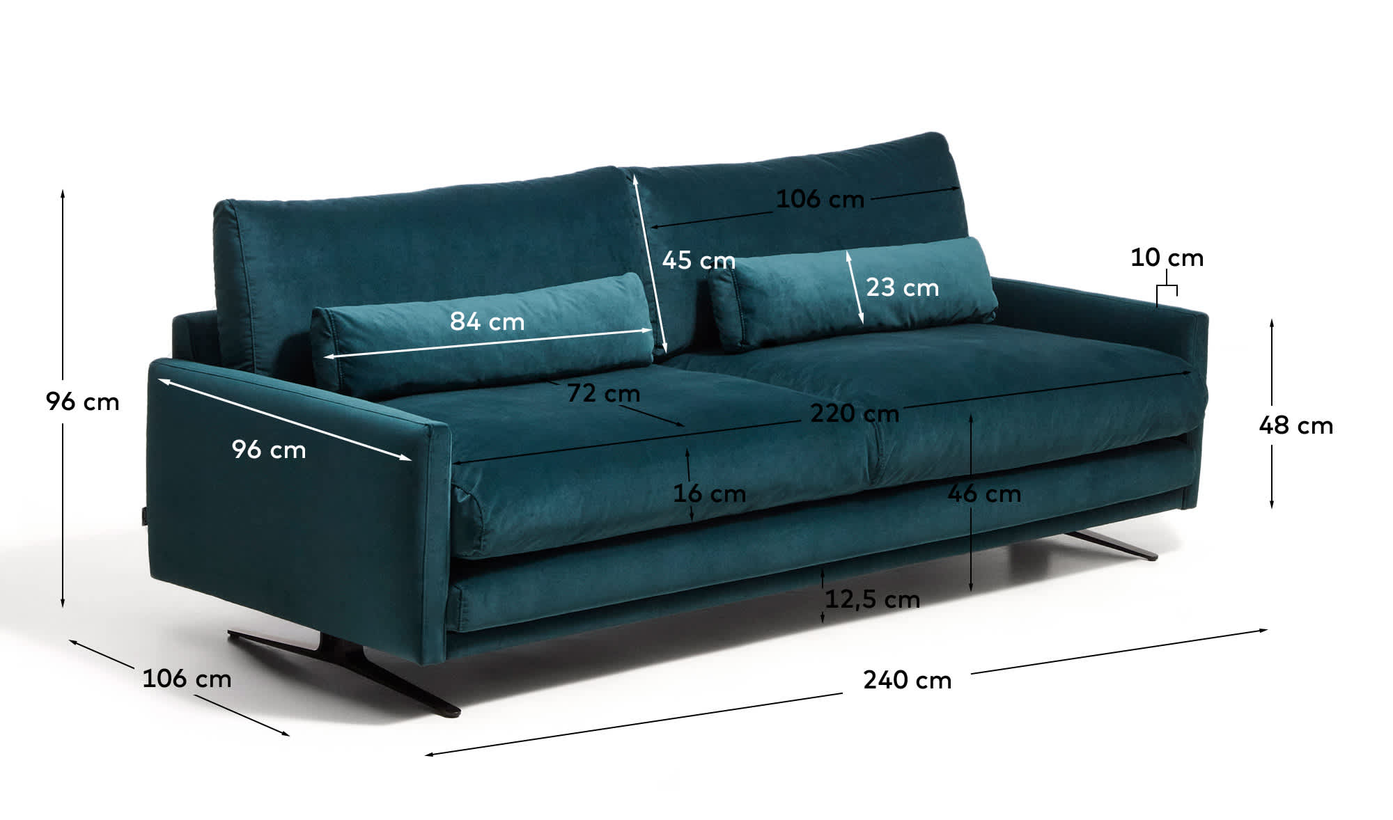 KAVE HOME Sofa VELIRO