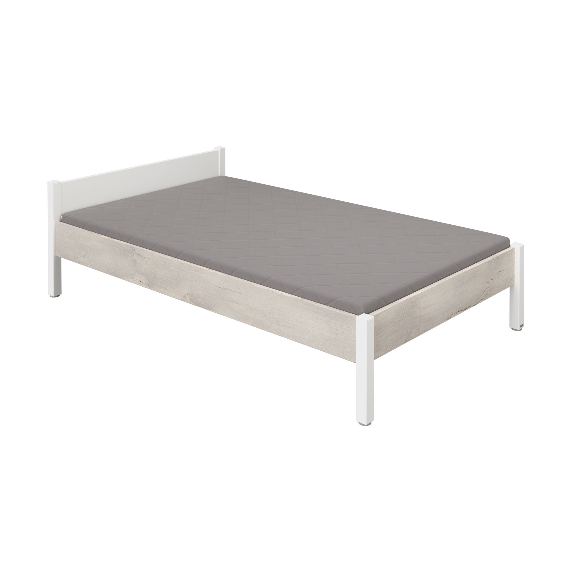 chalk white / grey-brown