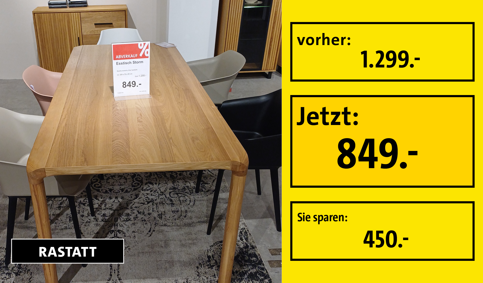 AV Markenmöbel Esszimmer