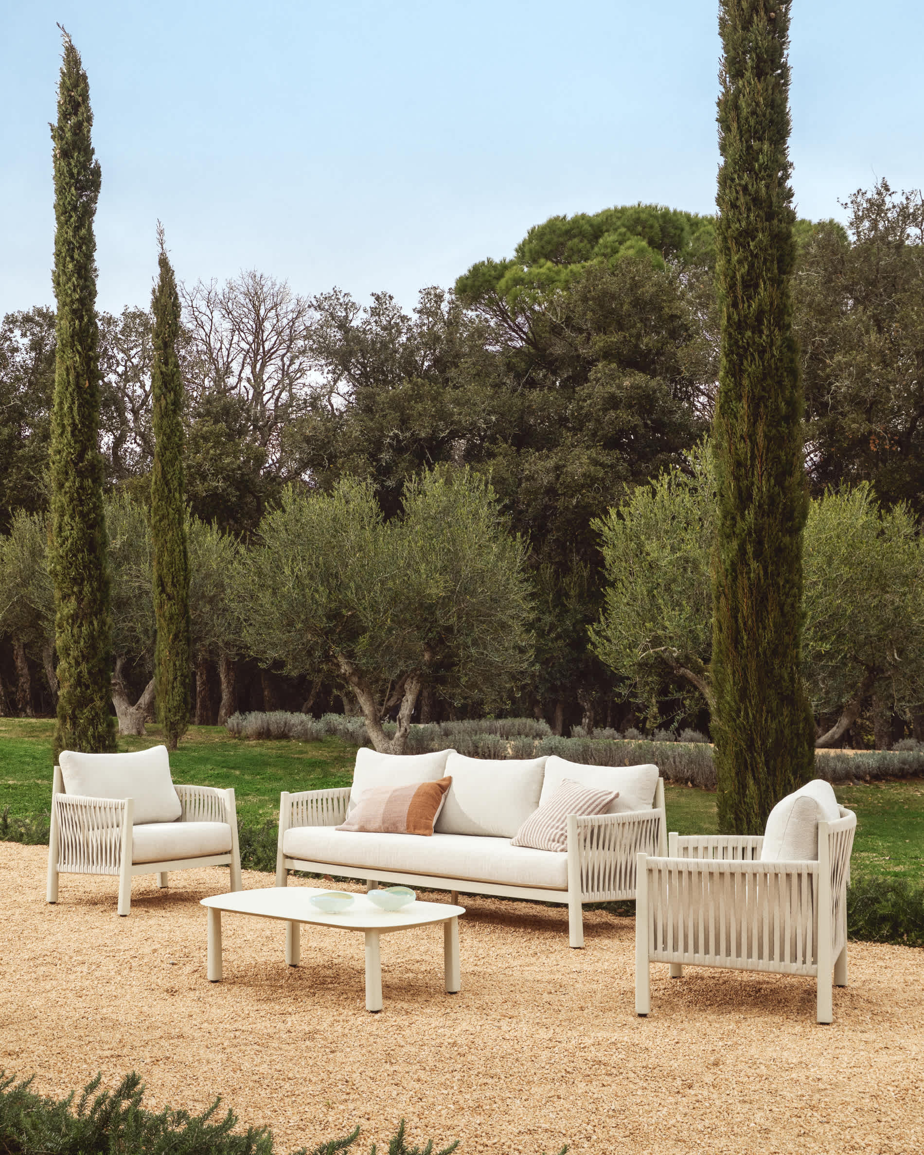 KAVE HOME Gartenlounge-Set ALERIA