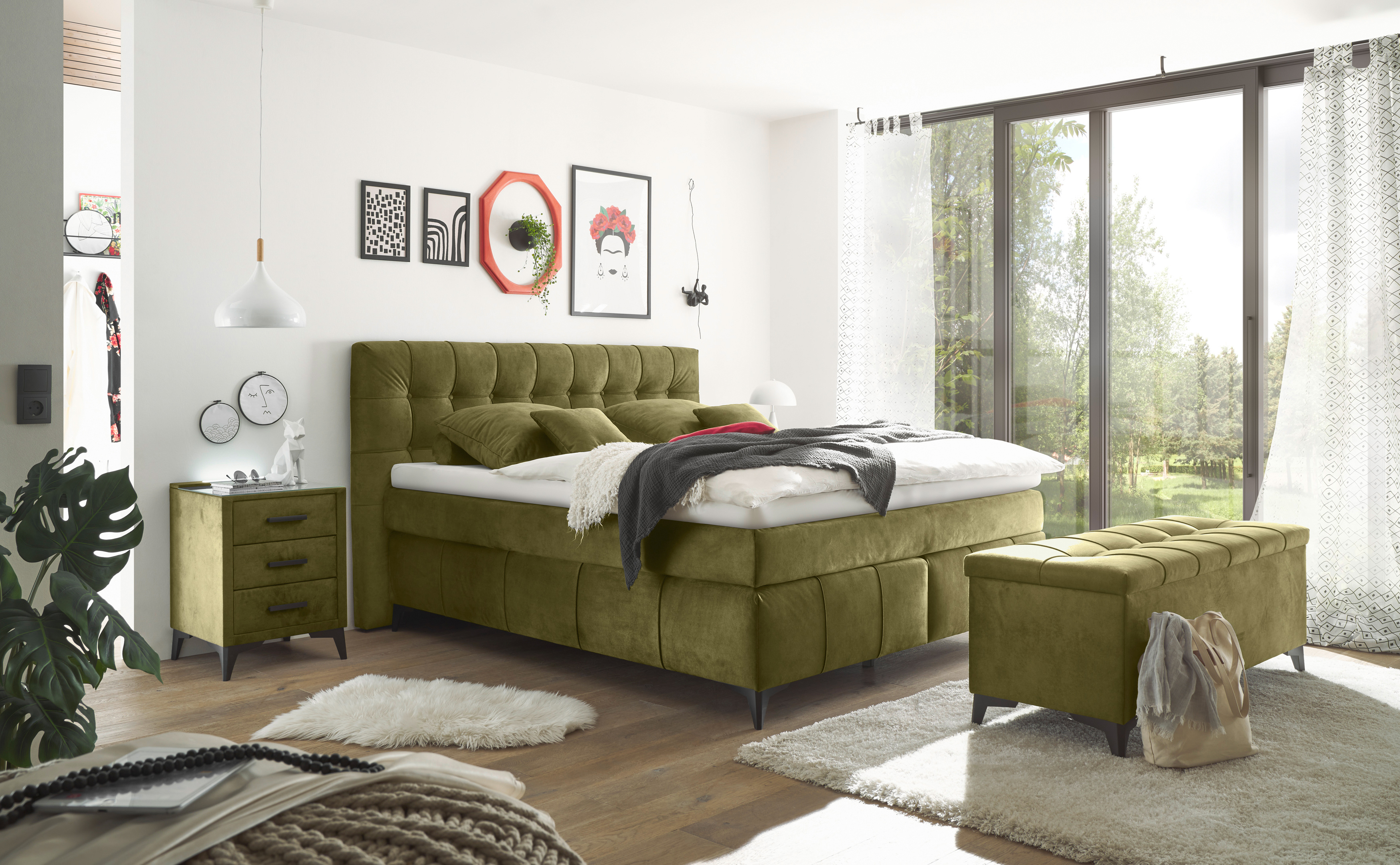ED LIFESTYLE Boxspringbett OREGON ED LIFESTYLE Boxspringbett OREGON