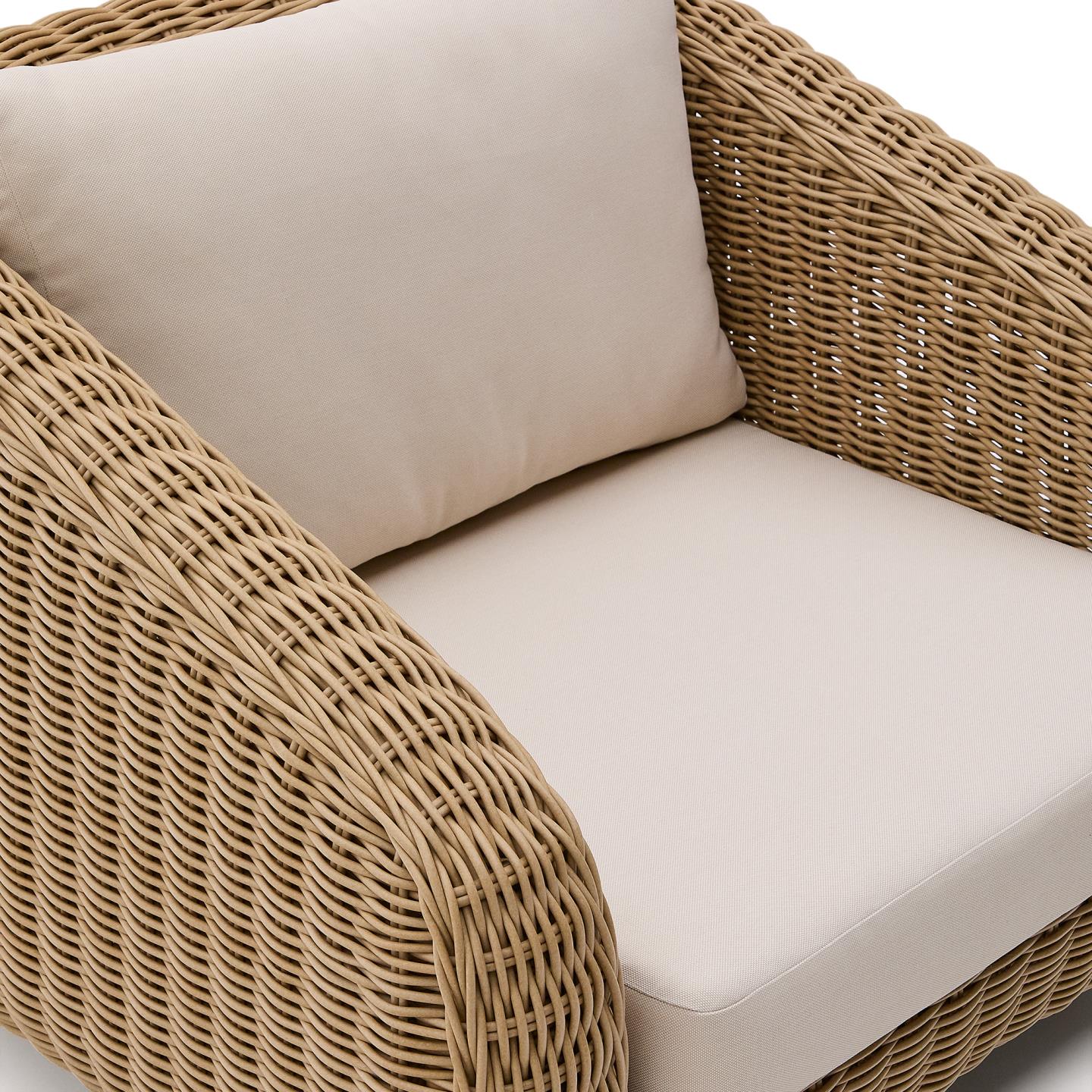 KAVE HOME Fauteuil de jardin MERIA