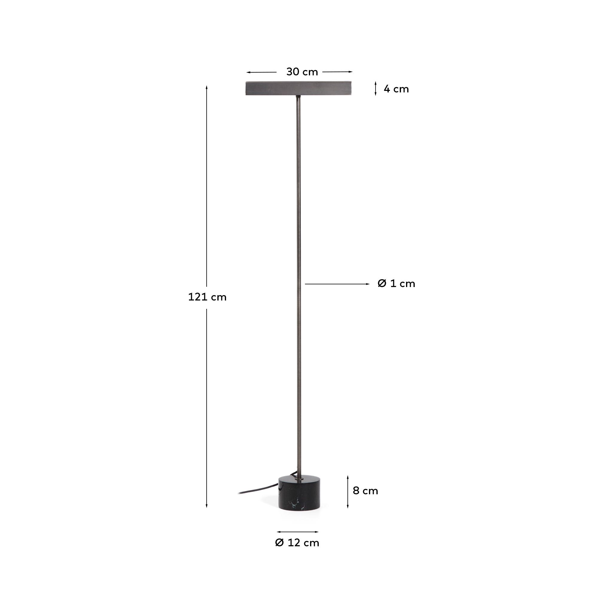KAVE HOME Stehlampe LYNOR