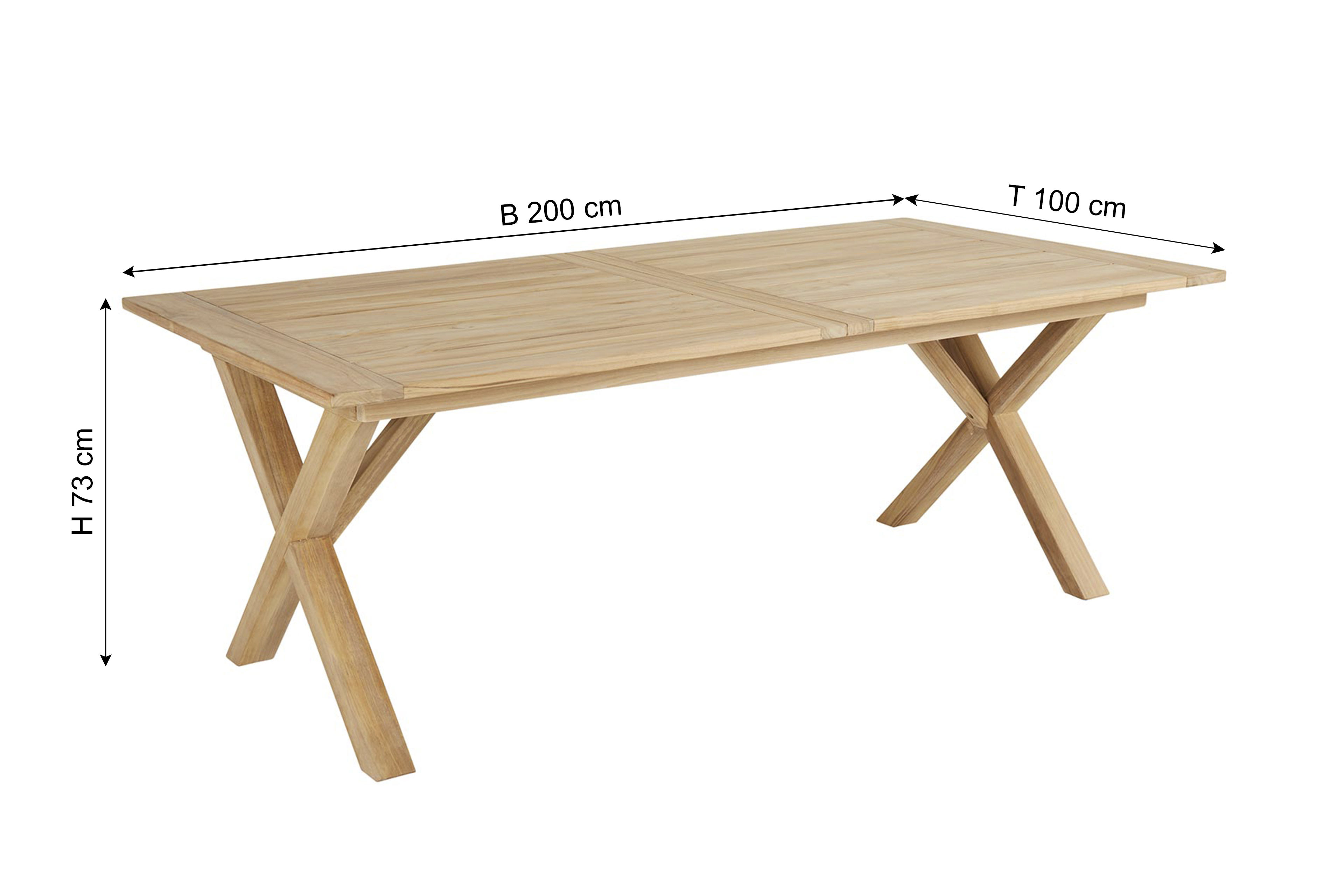 BRAFAB Gartentisch BRUTUS