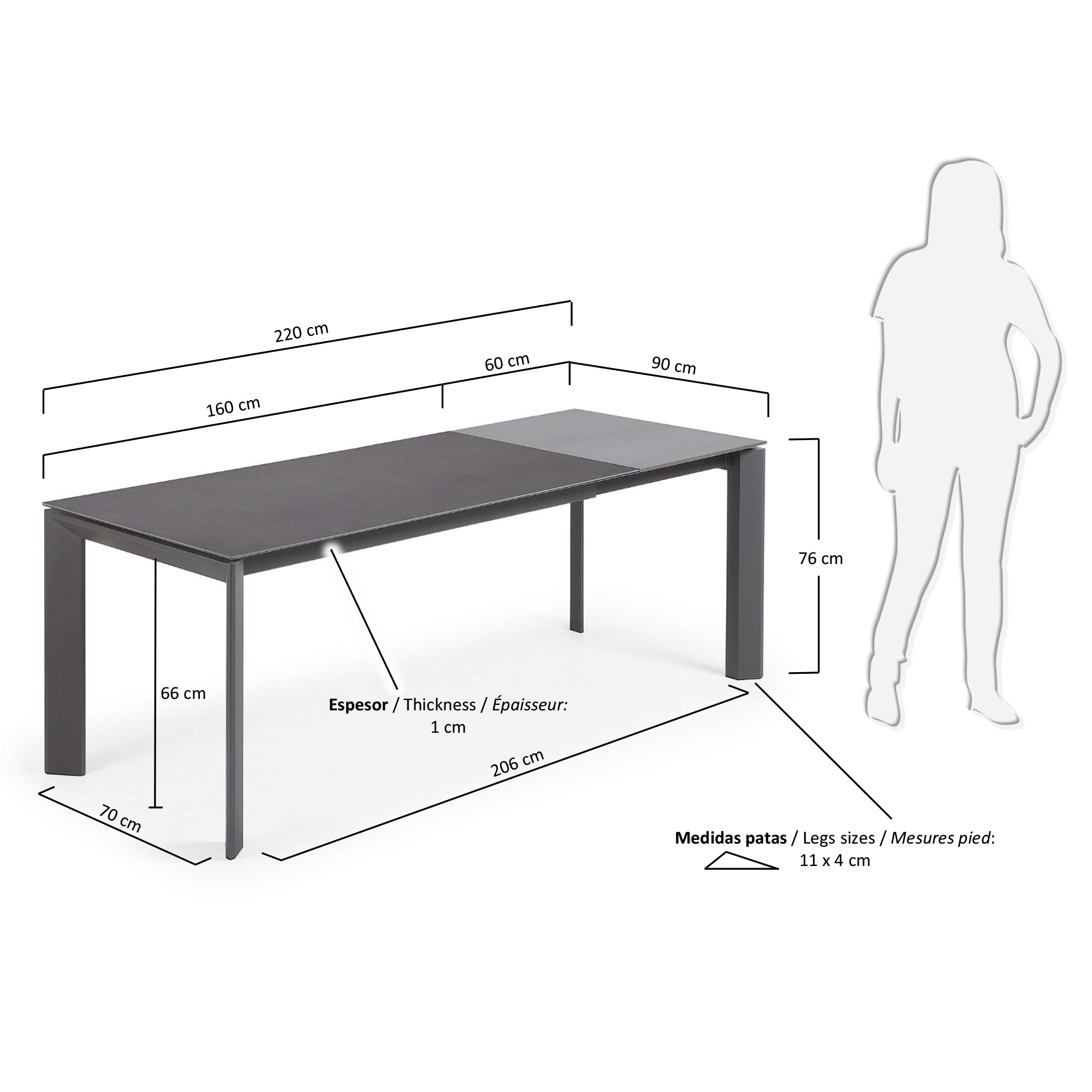 Kave Home AXIS Dining Table