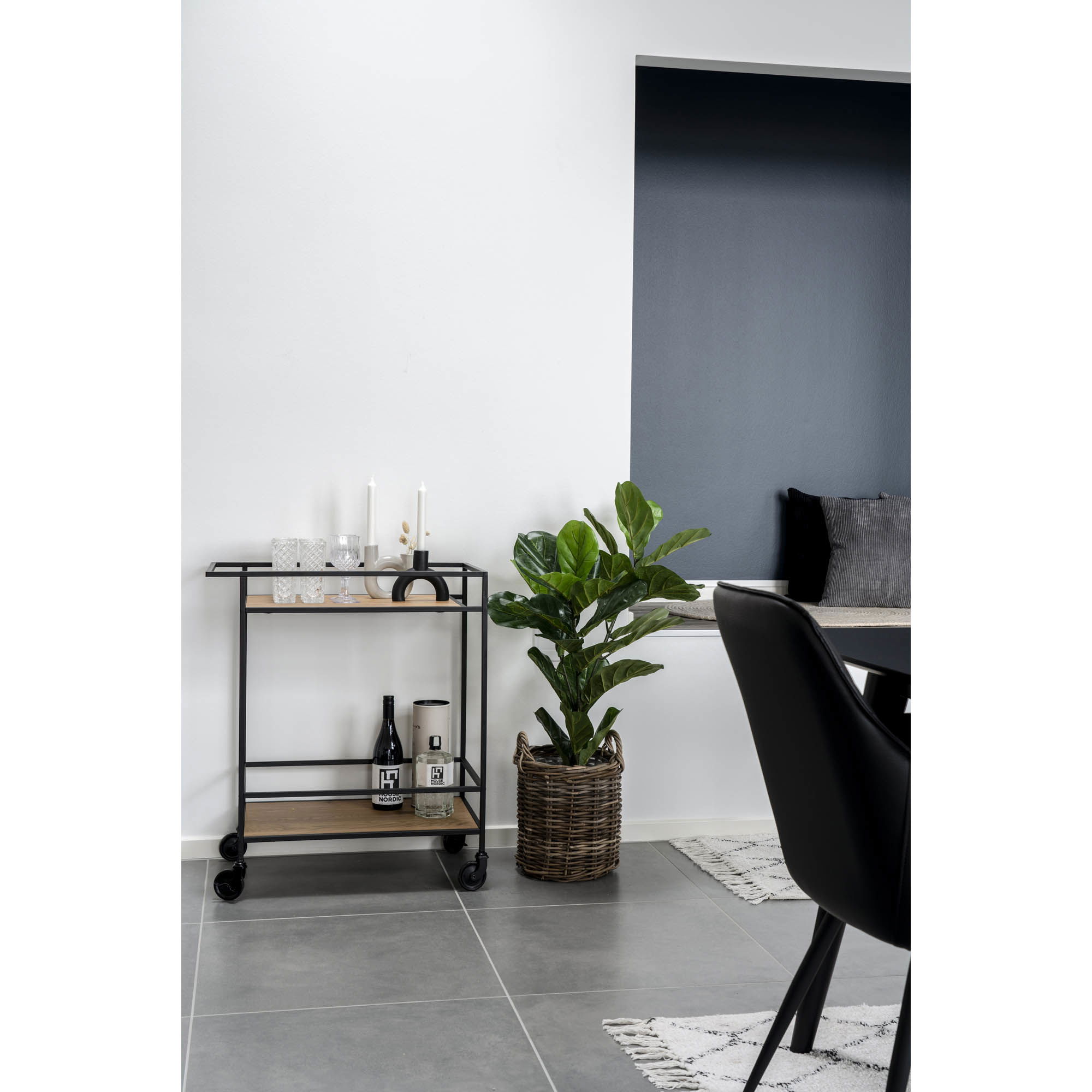 HOUSE NORDIC Vita bar trolley HOUSE NORDIC Vita bar trolley