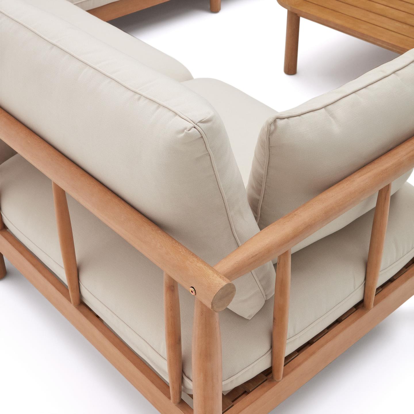 KAVE HOME Gartenlounge-Set SACOVA KAVE HOME Couchtisch SACOVA