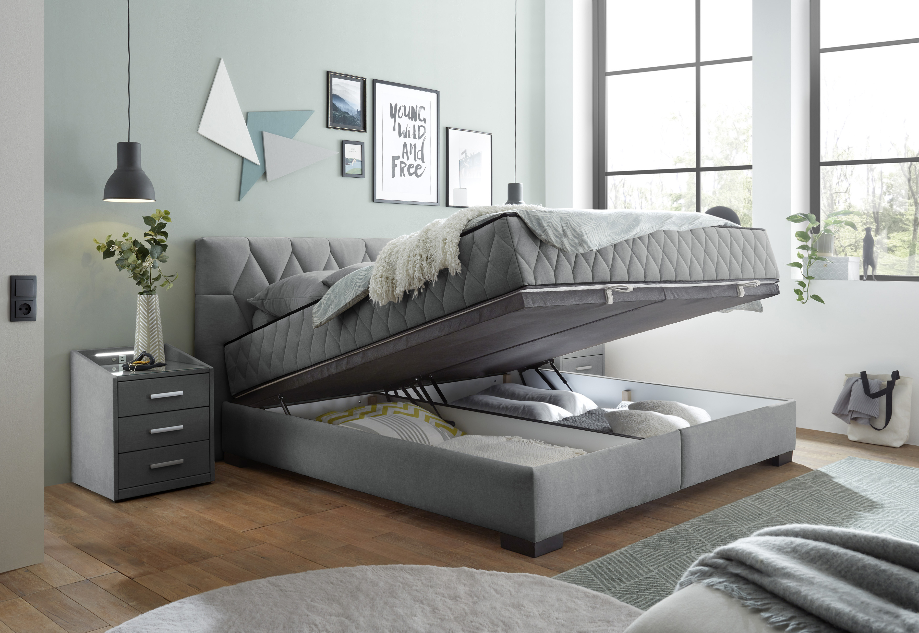 ED LIFESTYLE Boxbett NAGOL ED LIFESTYLE Boxspringbett NAGOL