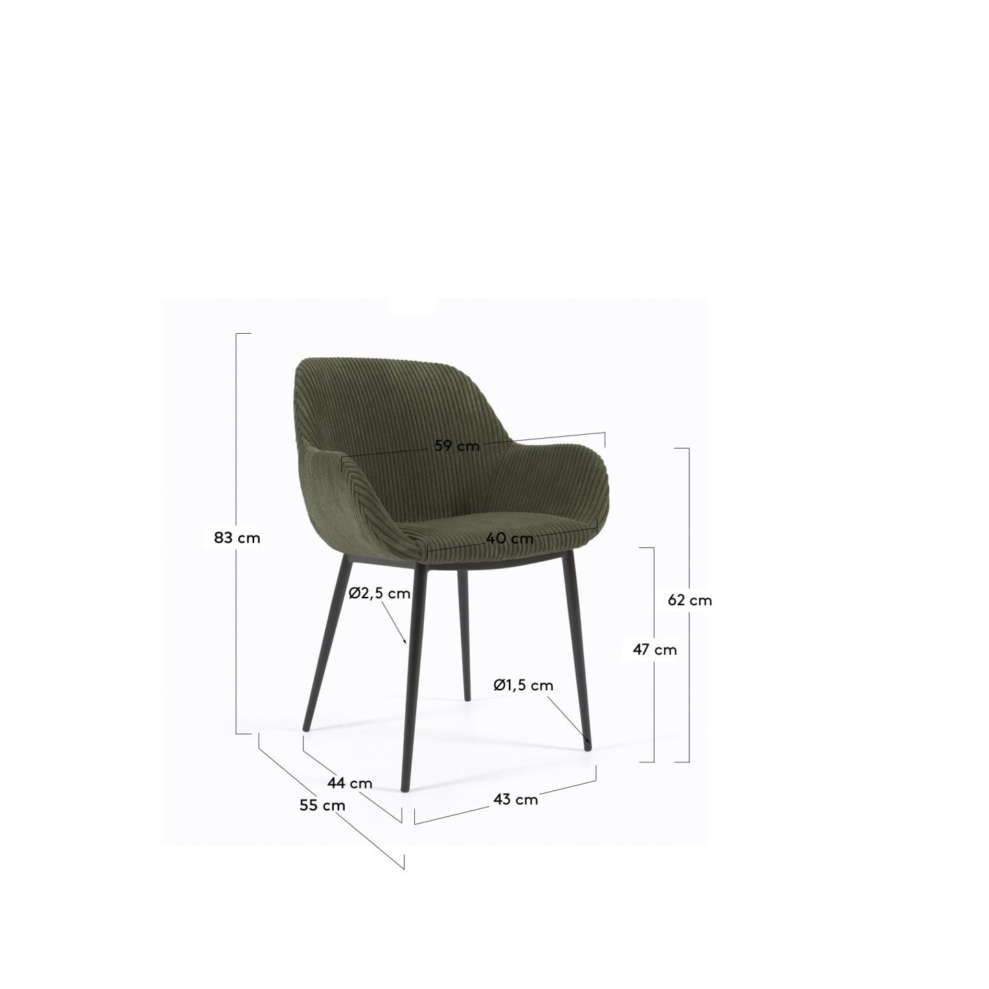 Chaise KONNA de Kave Home