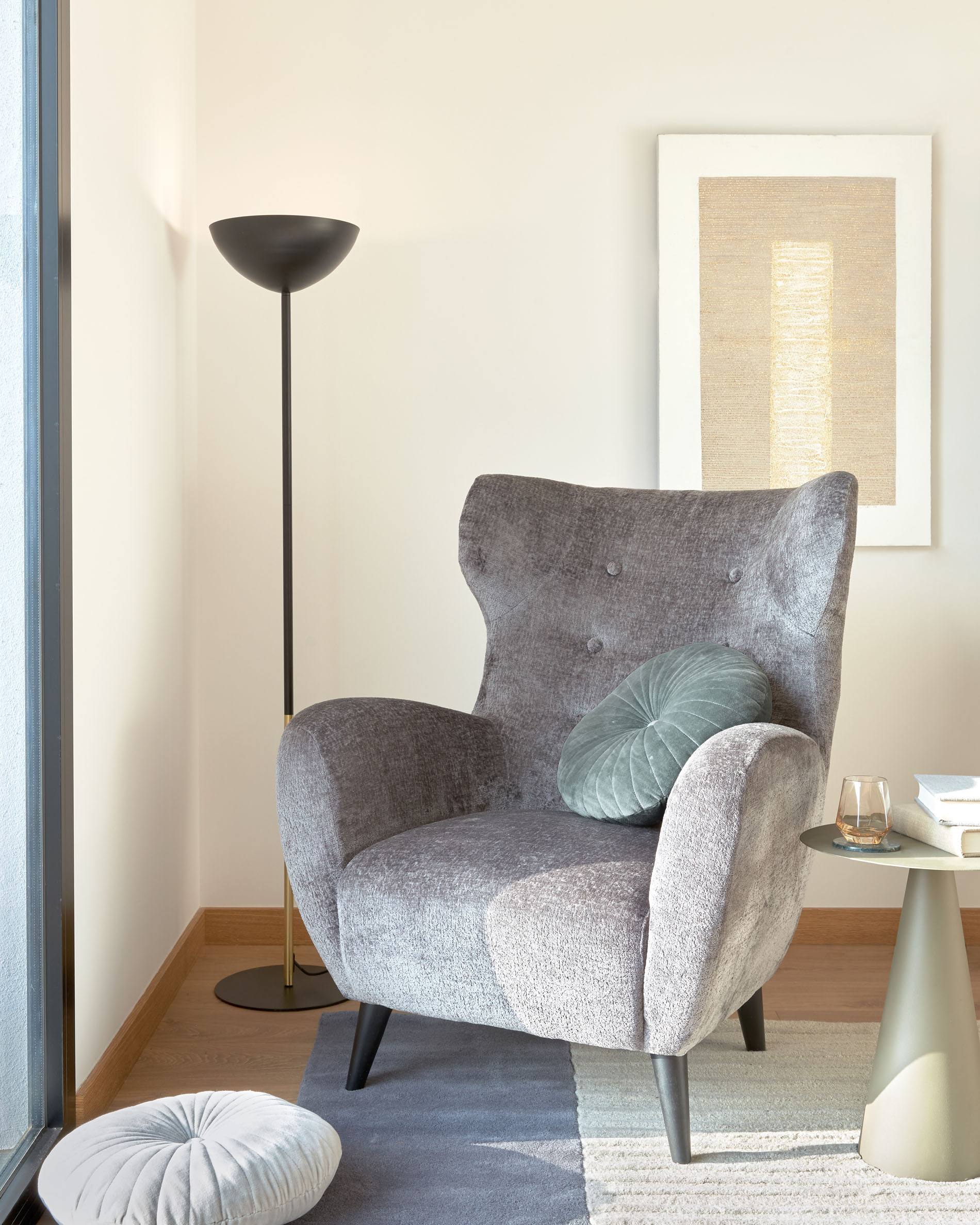 KAVE HOME Table d'appoint SHIREL