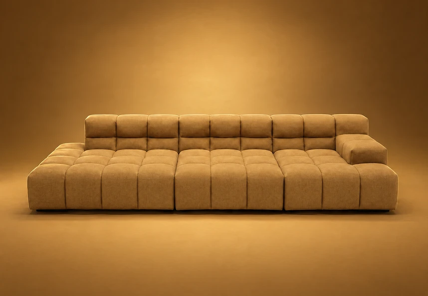 designwerk Sofa Temple – Ansicht im Studio