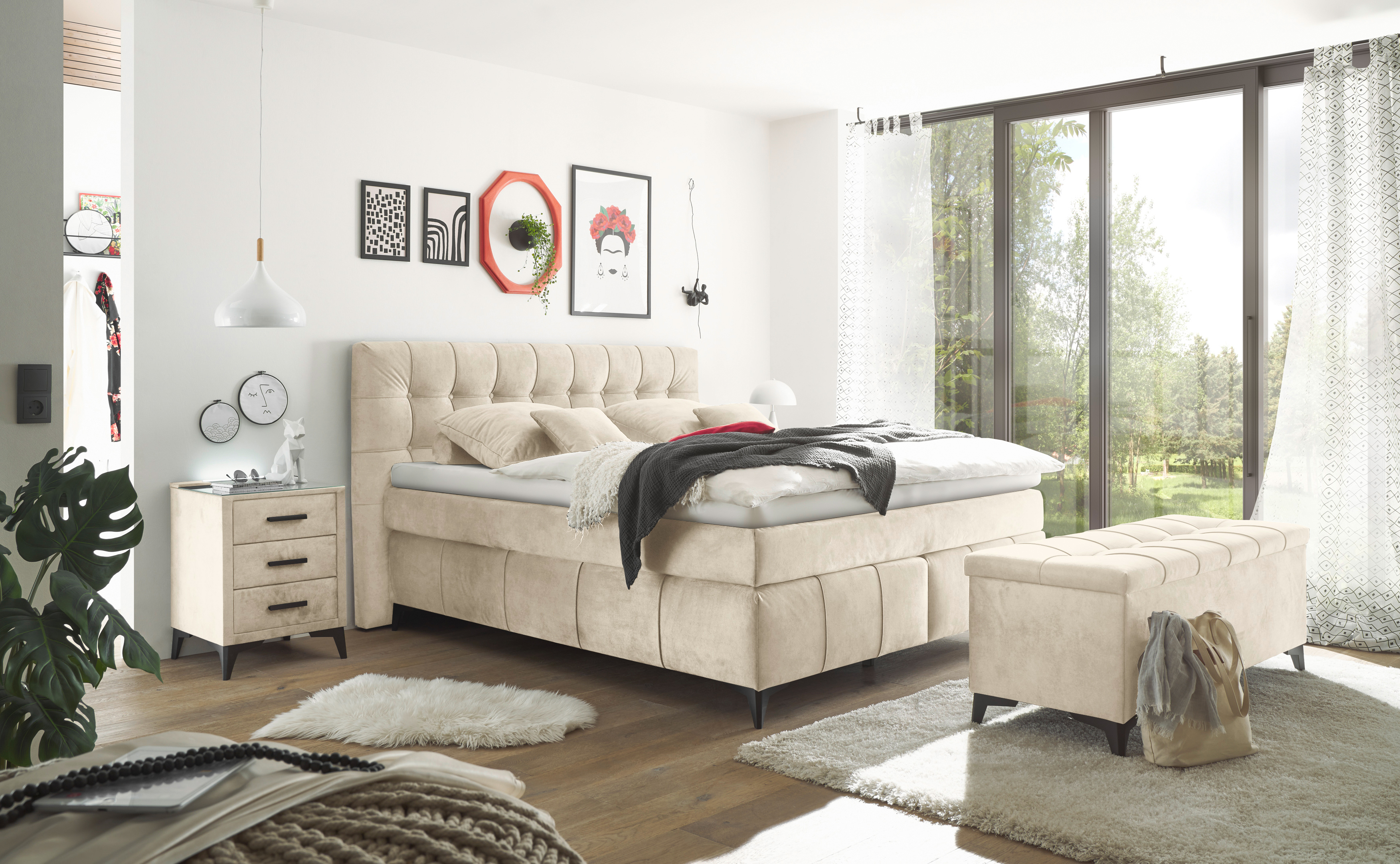 ED LIFESTYLE Boxspringbett OREGON ED LIFESTYLE Boxspringbett OREGON