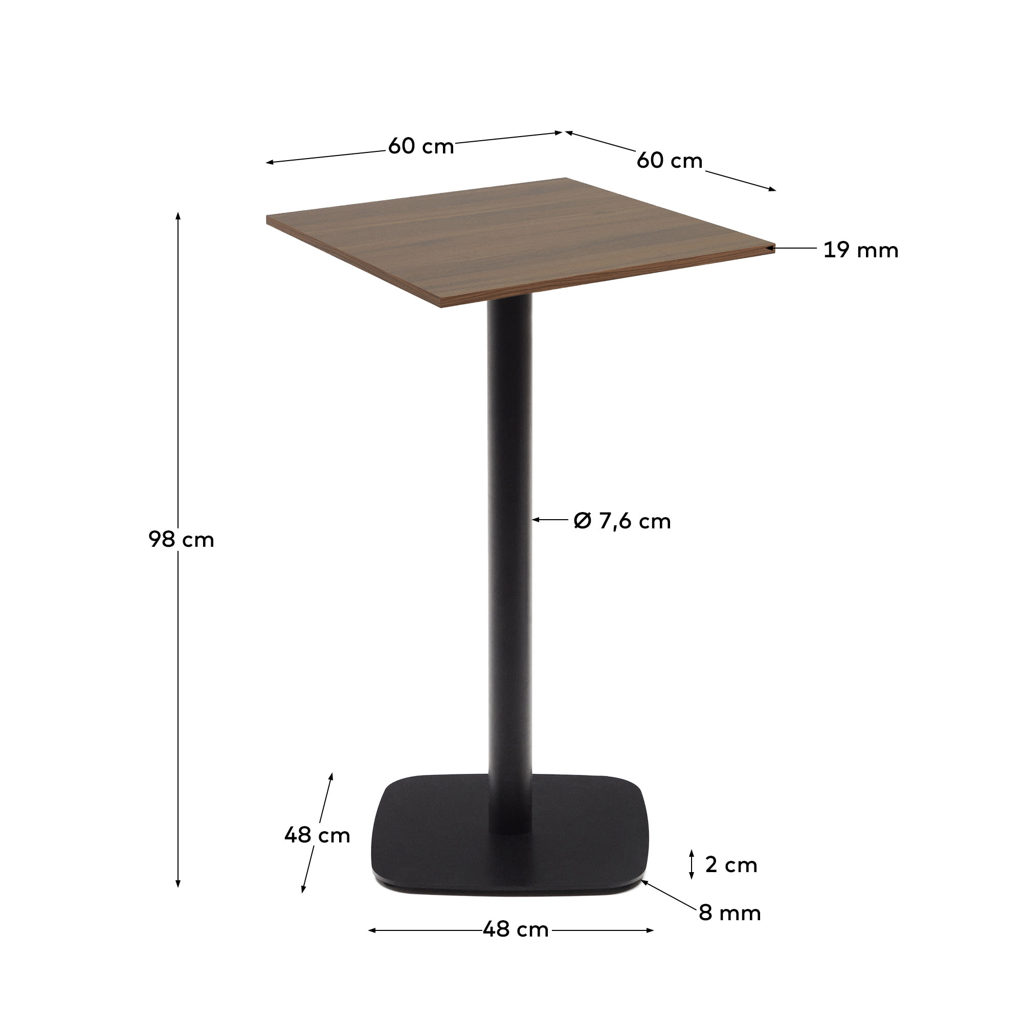 KAVE HOME Stehtisch DINA