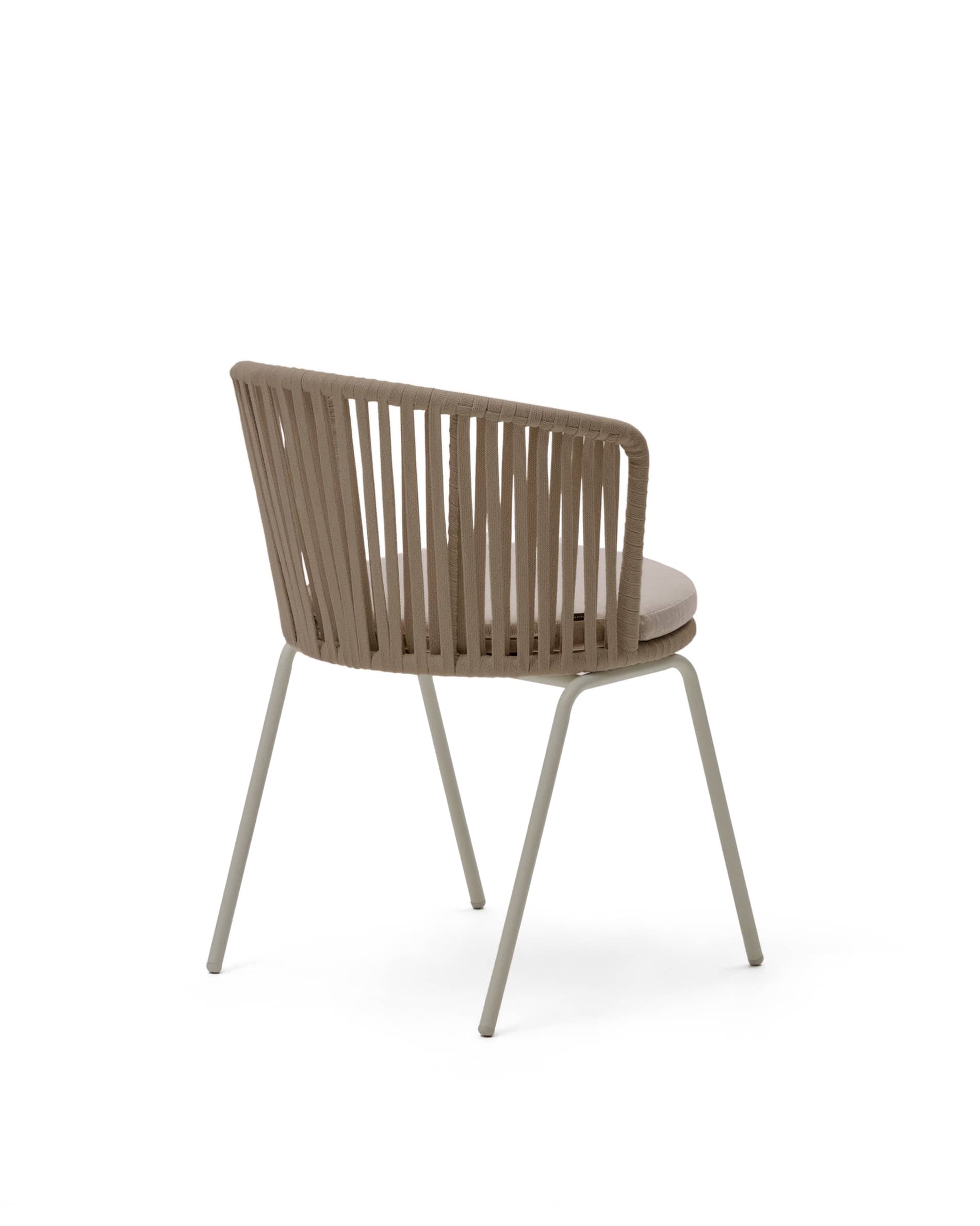 KAVE HOME Chaise de jardin SACONCA