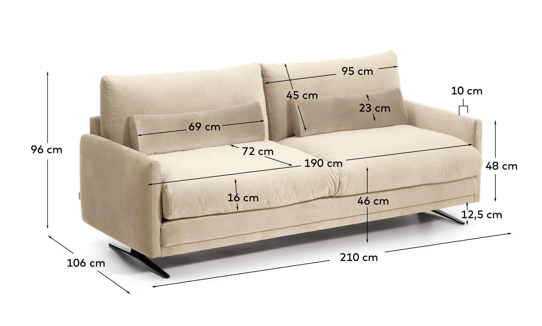 Kave Home VELIRO Sofa