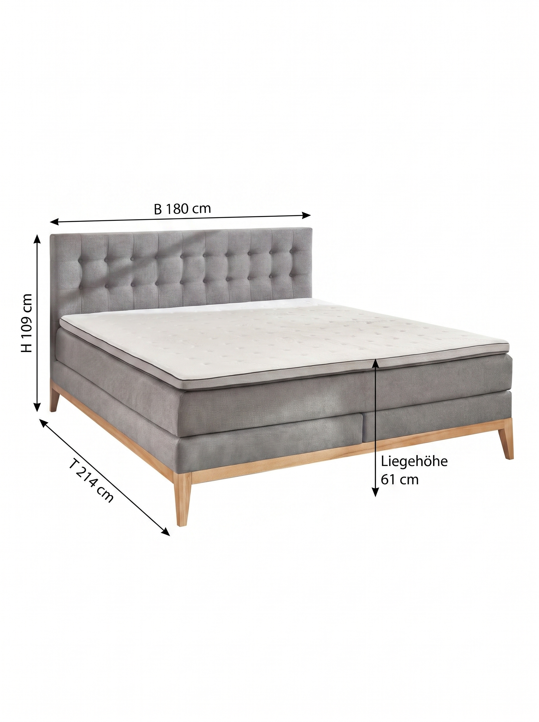 SUN GARDEN Boxspringbett WESTWOOD