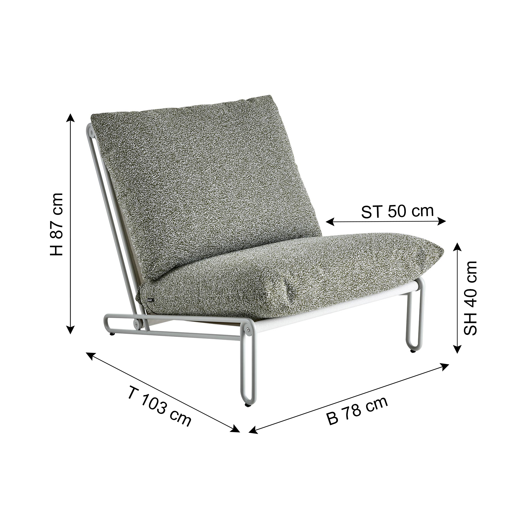 BRAFAB Gartenstuhl BLIXT