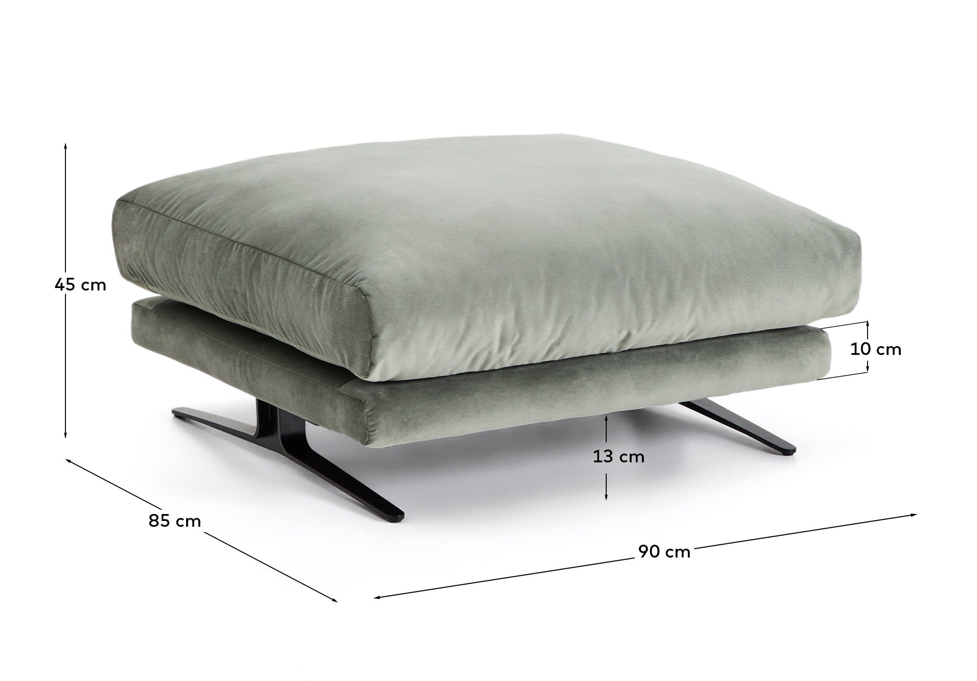 Kave Home VELIRO Footstool