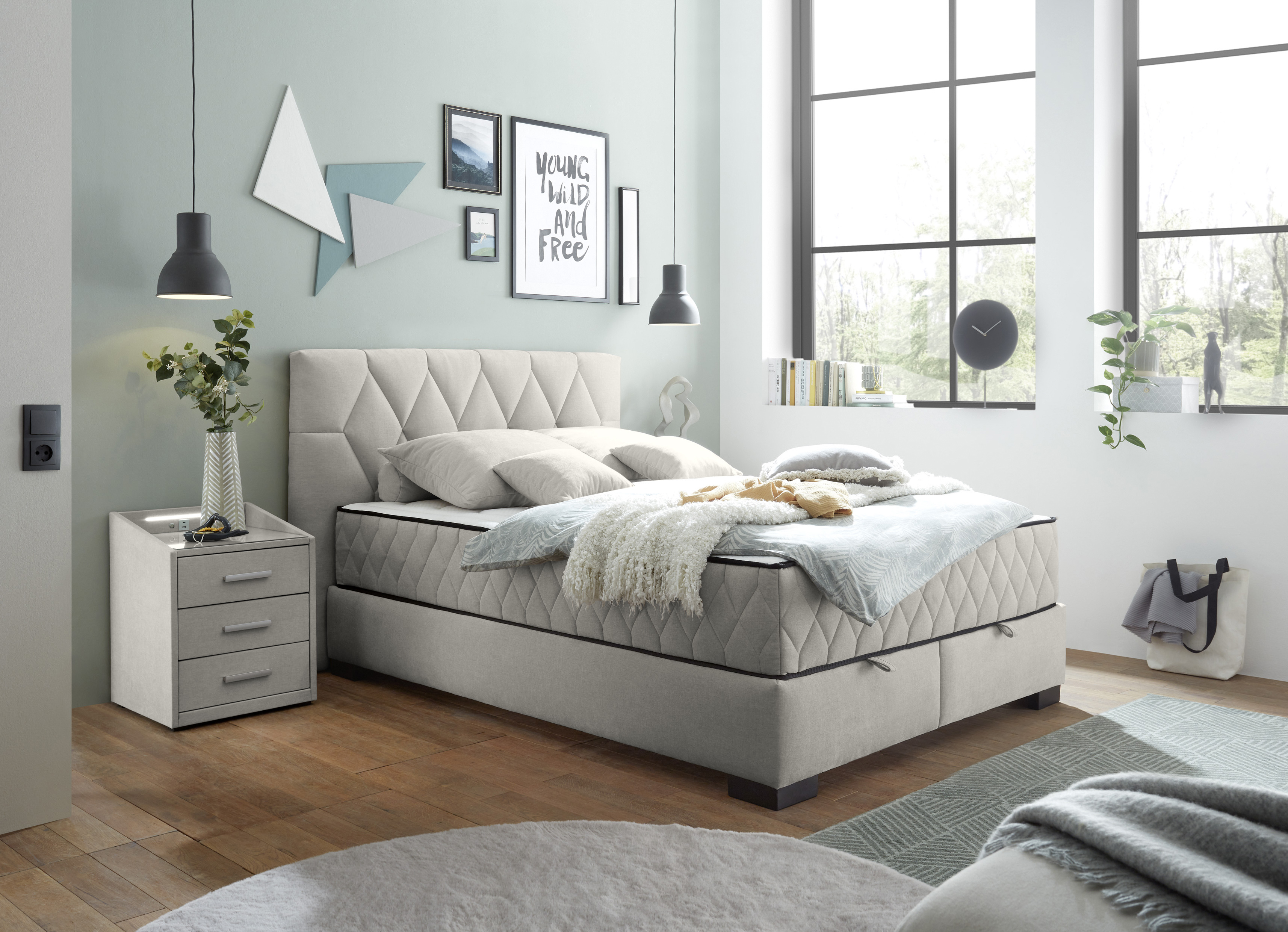 ED LIFESTYLE Boxbett NAGOL ED LIFESTYLE Boxspringbett NAGOL