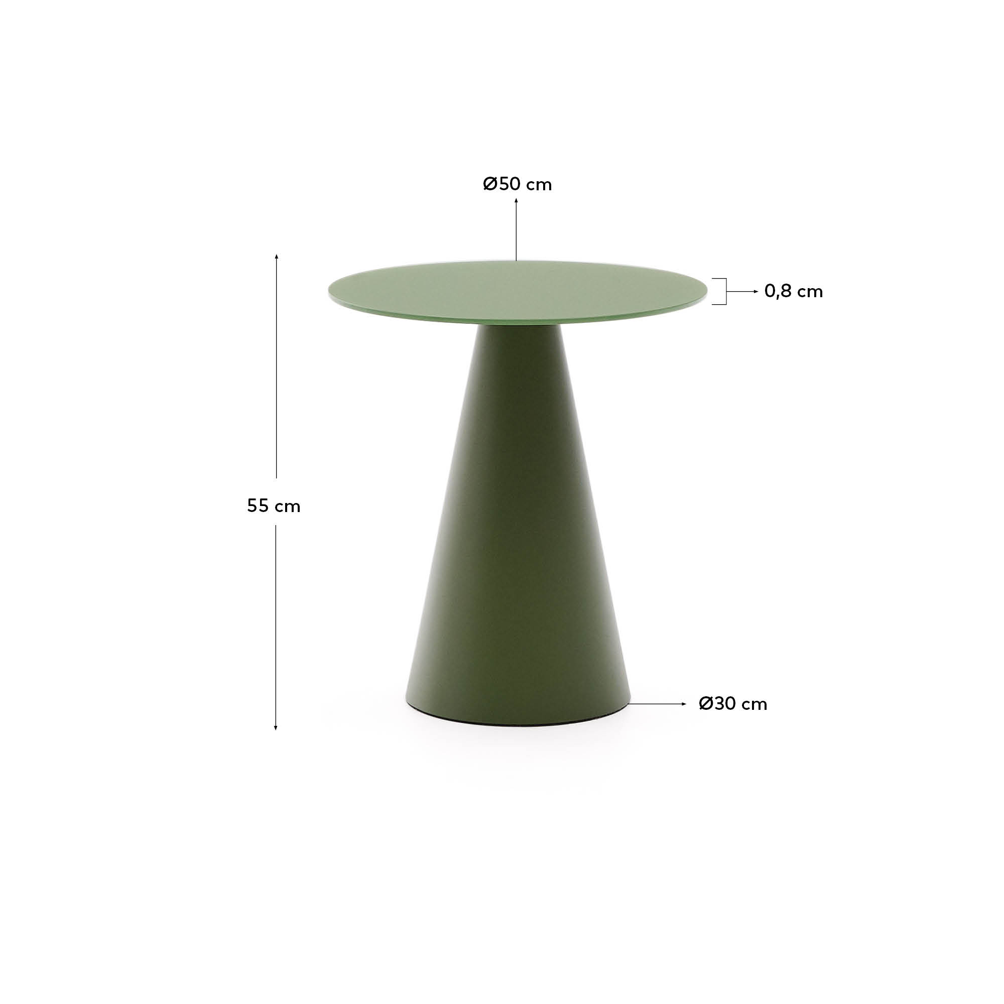 KAVE HOME Beistelltisch WILSHIRE
