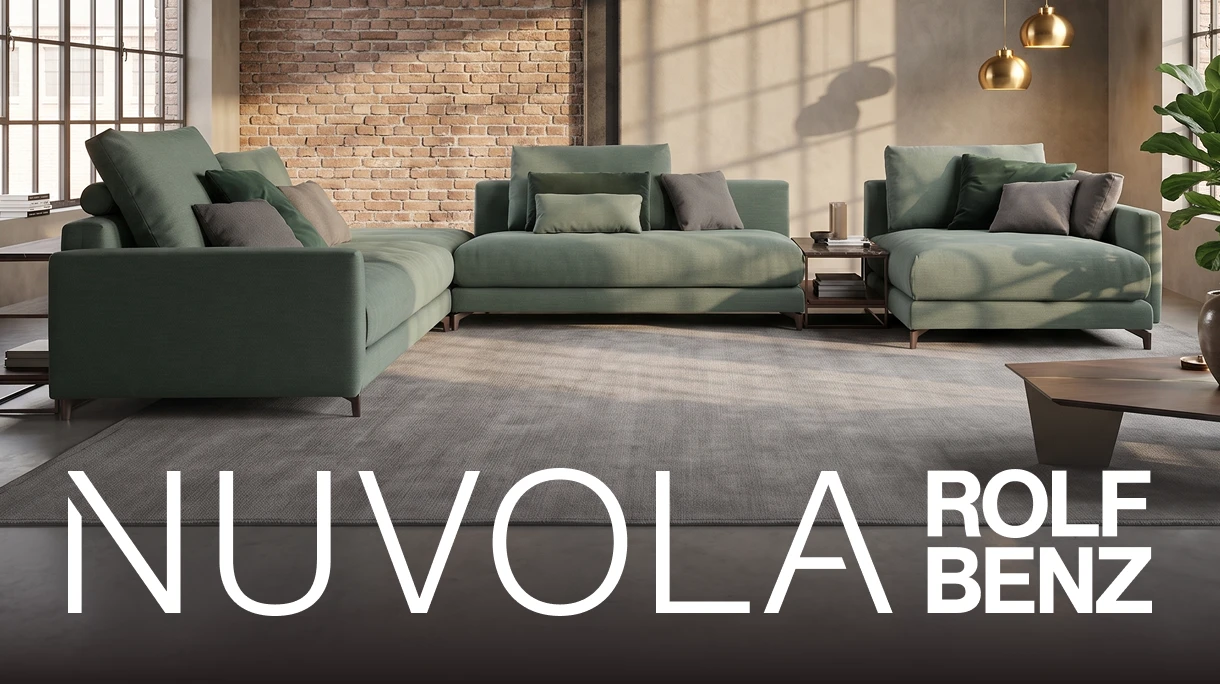 NUVOLA Rolf Benz &ndash; Wohnbeispiel