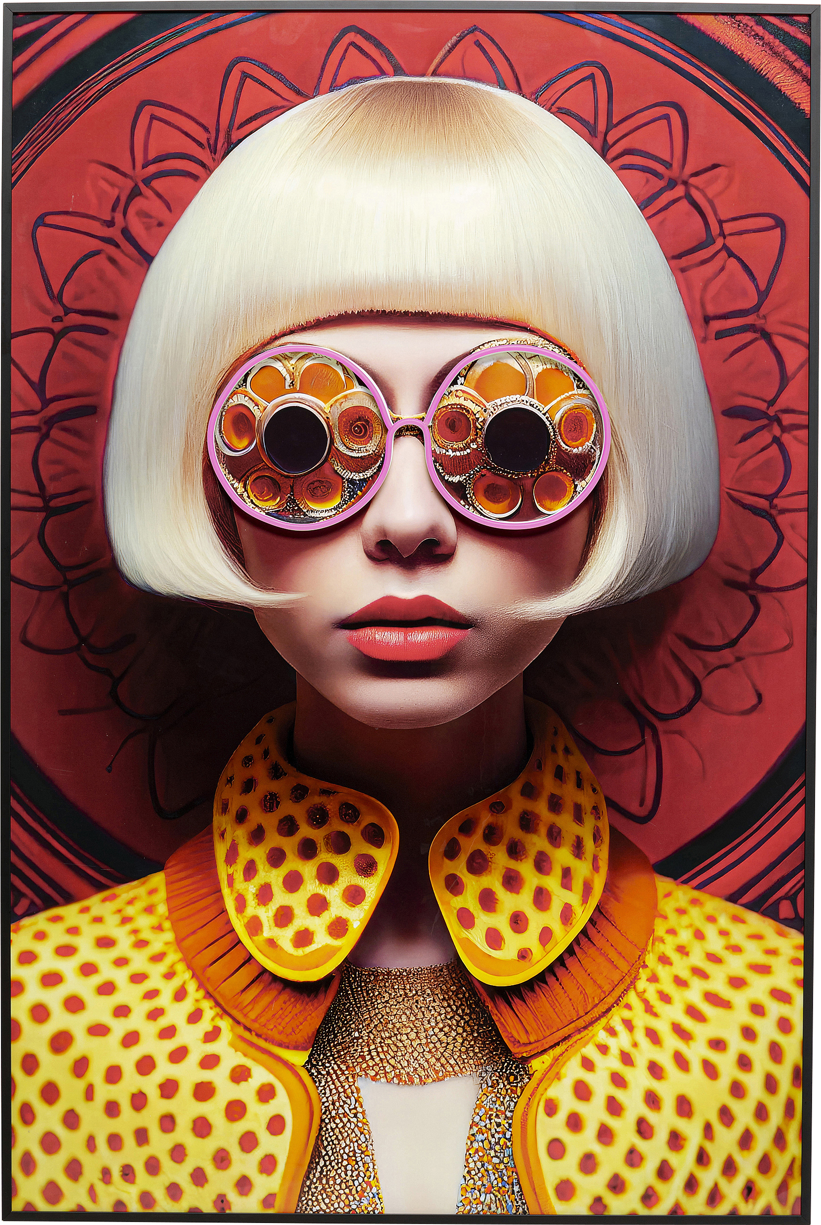 KARE LED-Bild FANCY BLONDE LADY