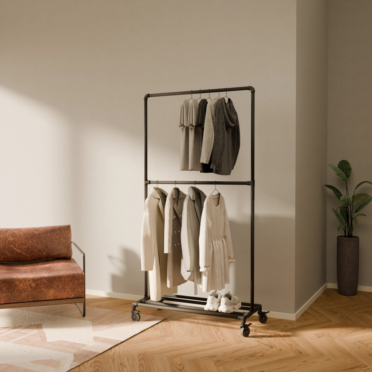 PAMO DESIGN Kleiderständer LAS ROLL