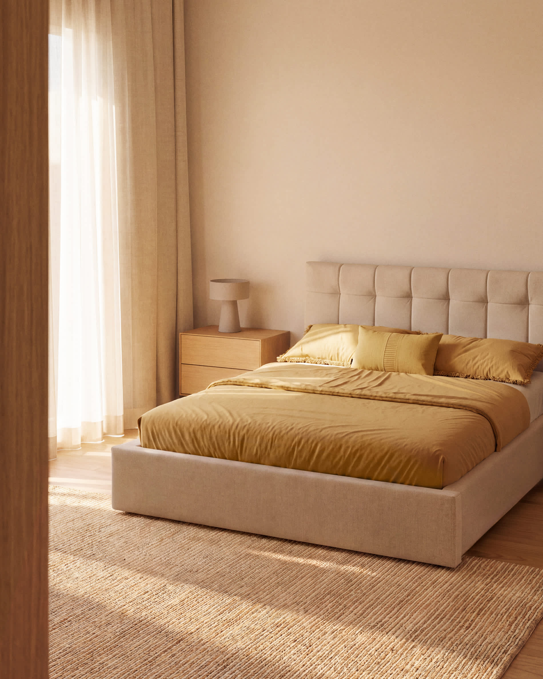 KAVE HOME Polsterbett DARNELA