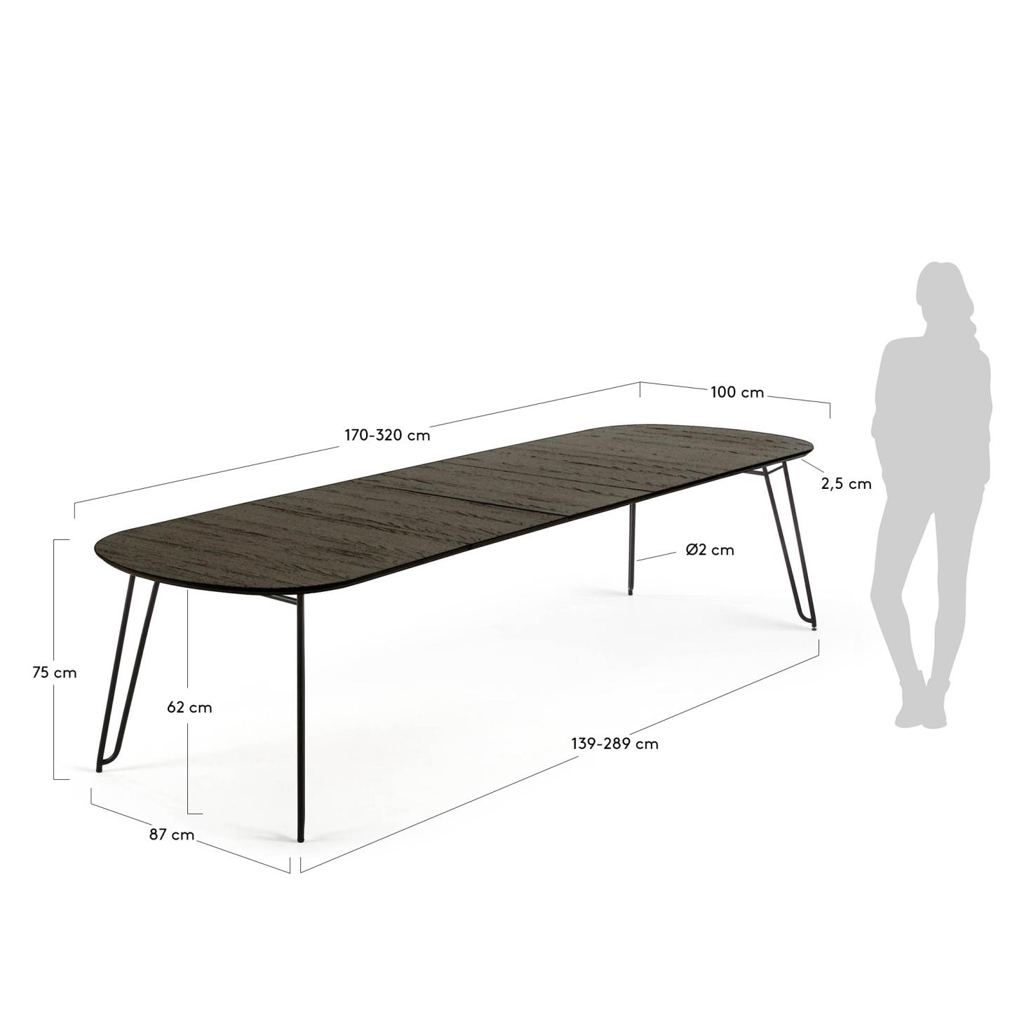 KAVE HOME Esstisch MILIAN KAVE HOME Ausziehtisch MILIAN