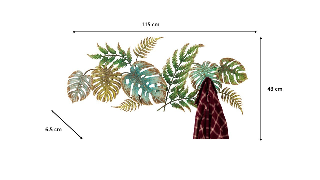 KARE Wandgarderobe JUNGLE PARTY COLORE KARE Wandgarderobe JUNGLE PARTY COLORE