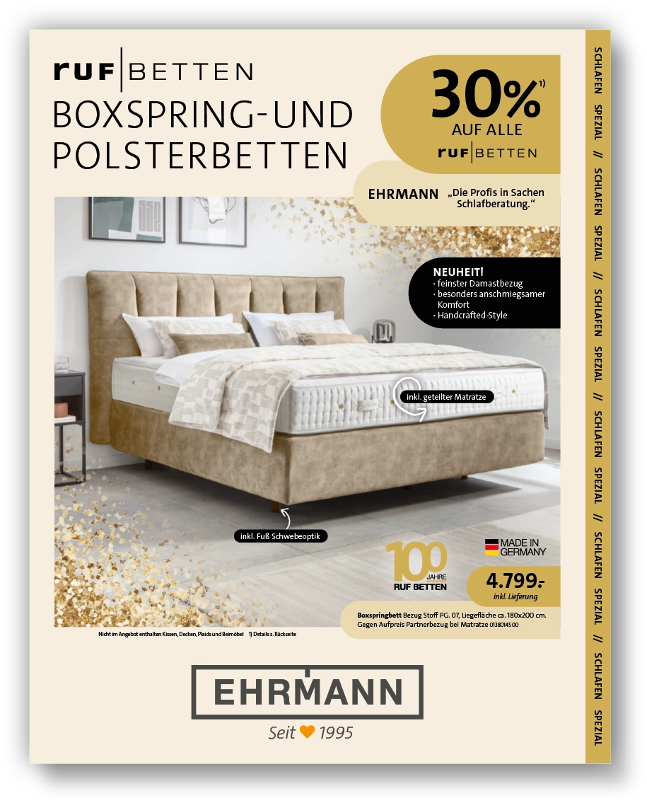 Prospekt Einleger RUF