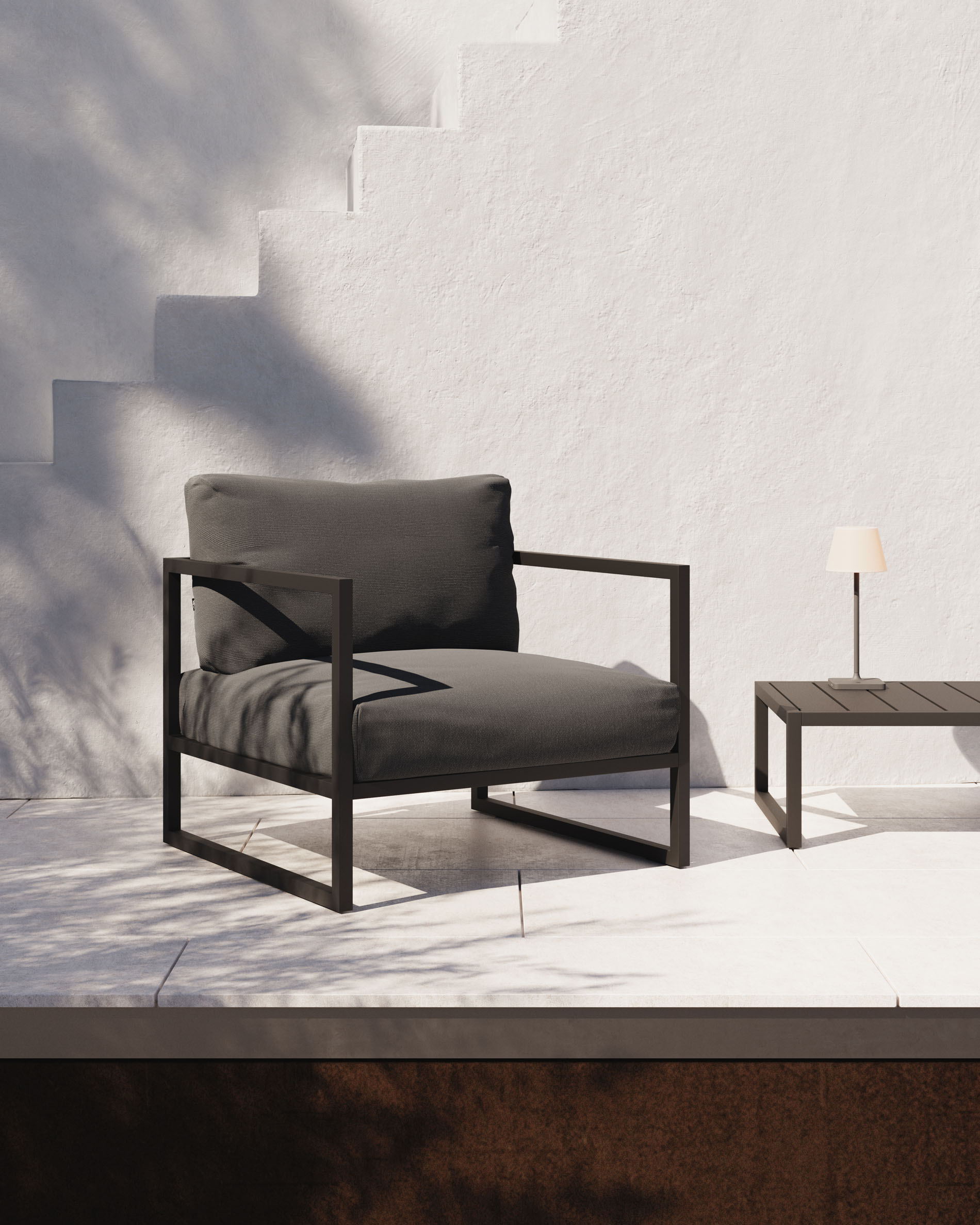 KAVE HOME Table basse Outdoor COMOVA