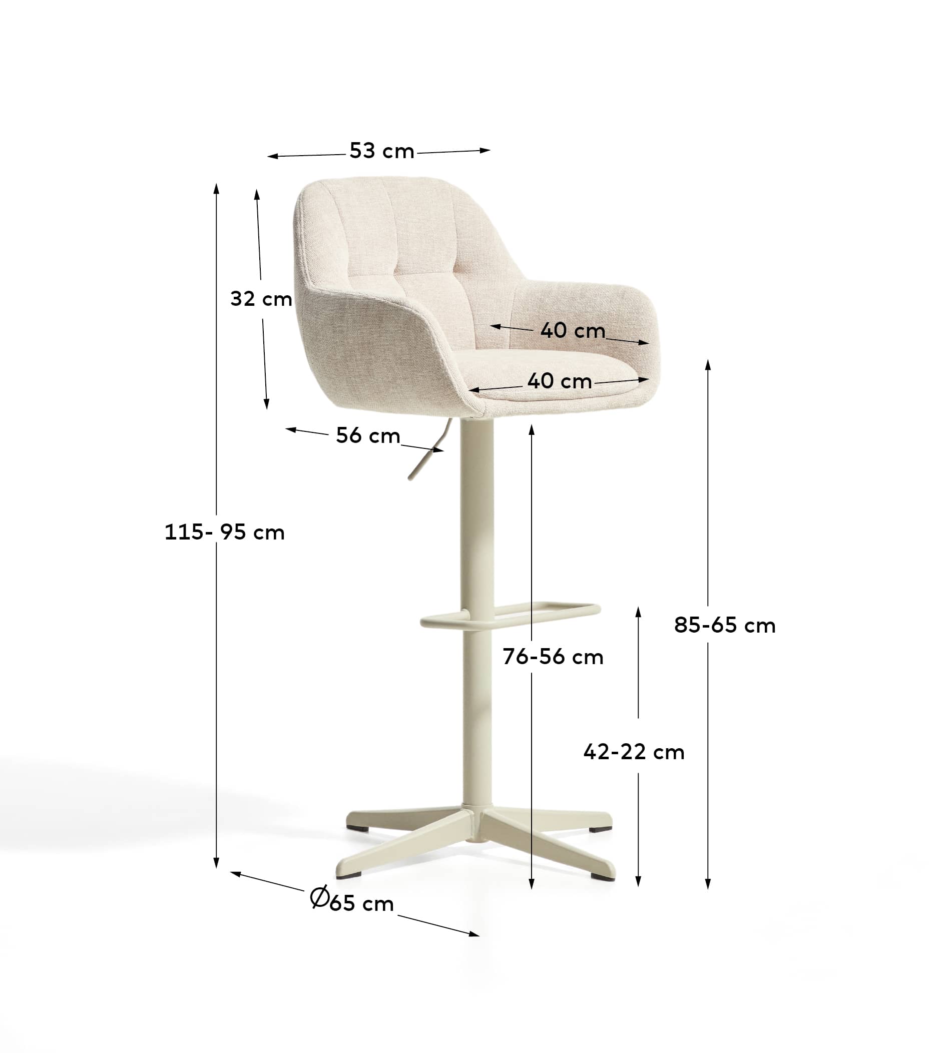 KAVE HOME Hocker DORINA
